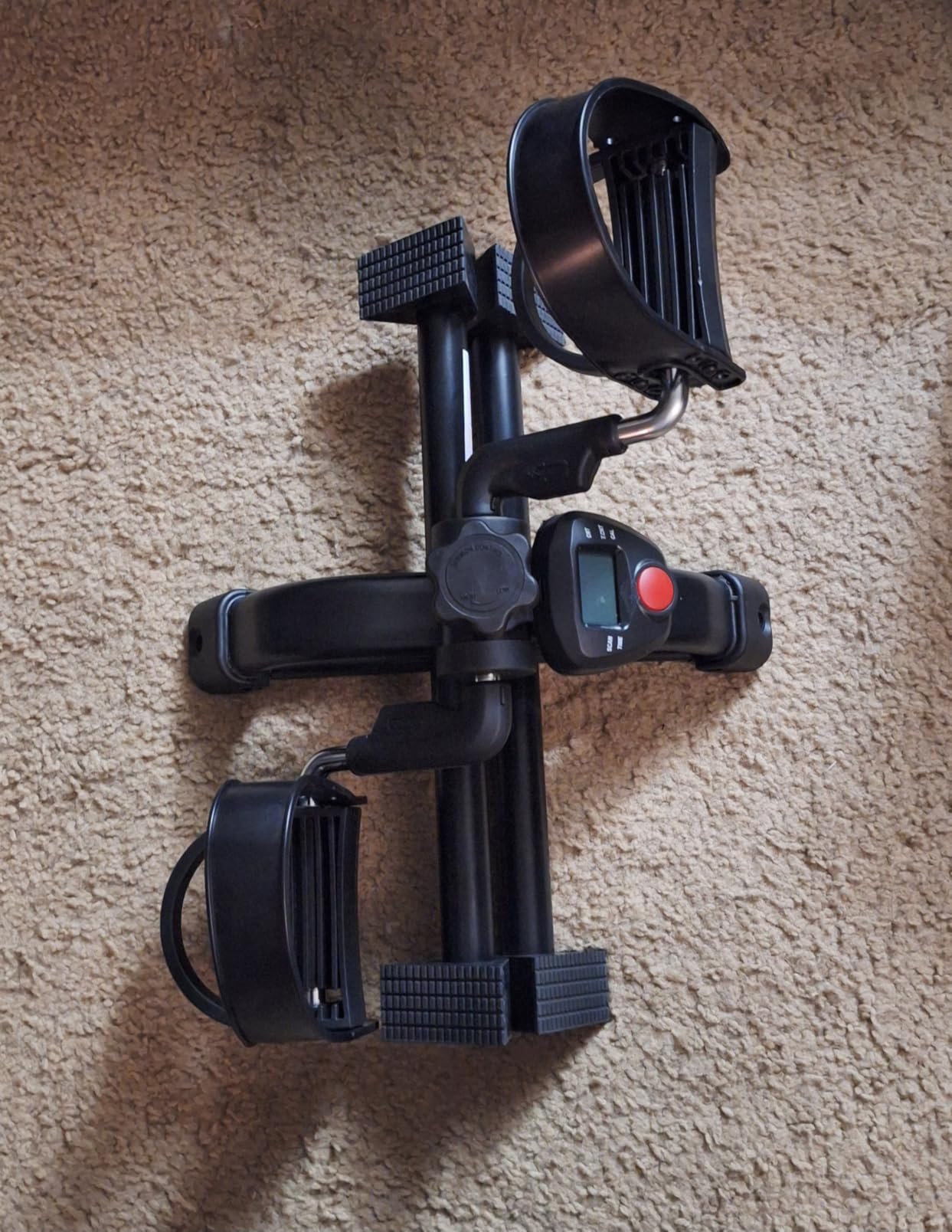 Vaunn Under Desk Bike Pedal Exerciser Ergometer with LCD Display - Mini Pedal Exerciser for Arm & Leg Workout, Folding Desk Cycle for Home Office, Physical Therapy & Low Impact Cardio customer photo 1