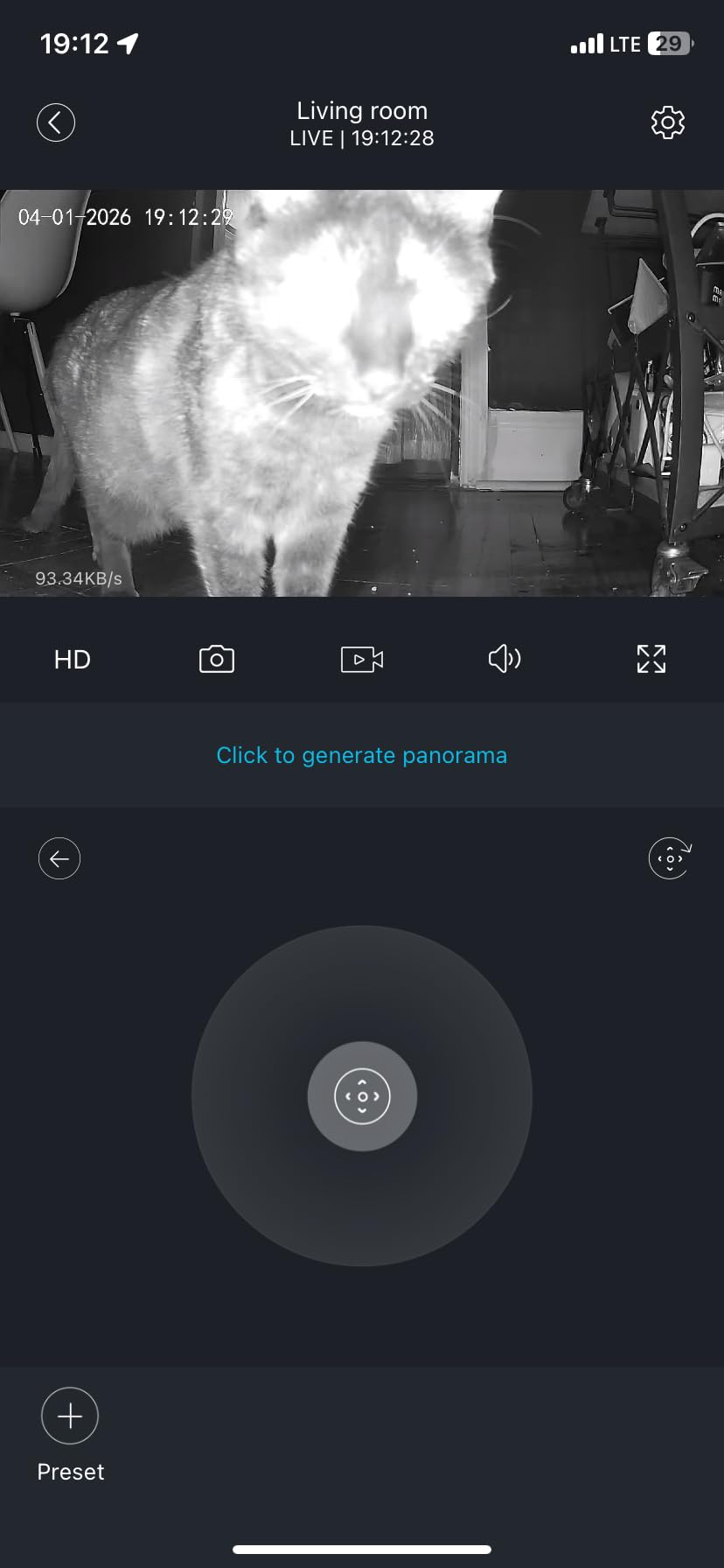 Security Camera 2K, blurams Baby Monitor Dog Camera 360-degree for Home Security w/Smart Motion Tracking, Phone App, IR Night Vision, Siren, Works with Alexa & Google Assistant & IFTTT, 2-Way Audio customer photo 1