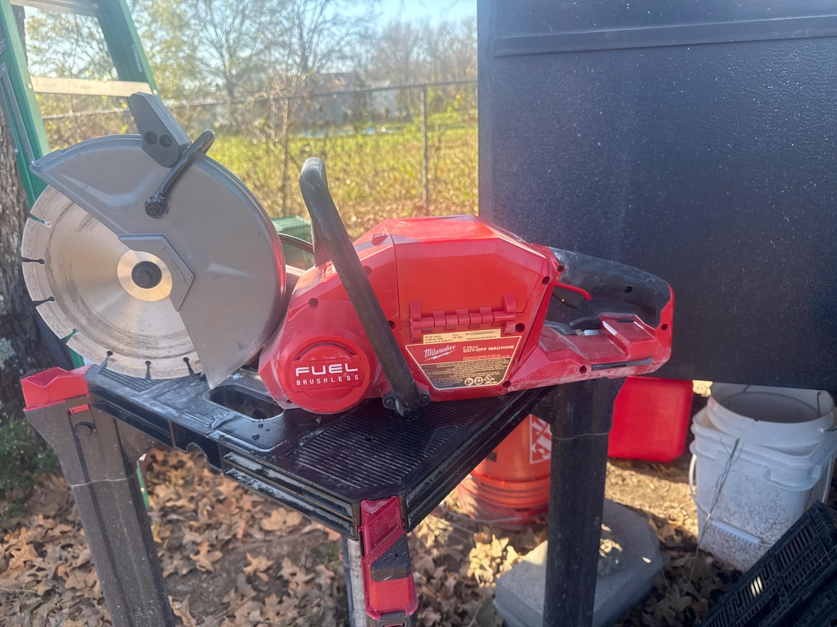 Milwaukee Electric - M18 Fuel 9 Cut-Off Saw W/ONE-Key customer photo 1