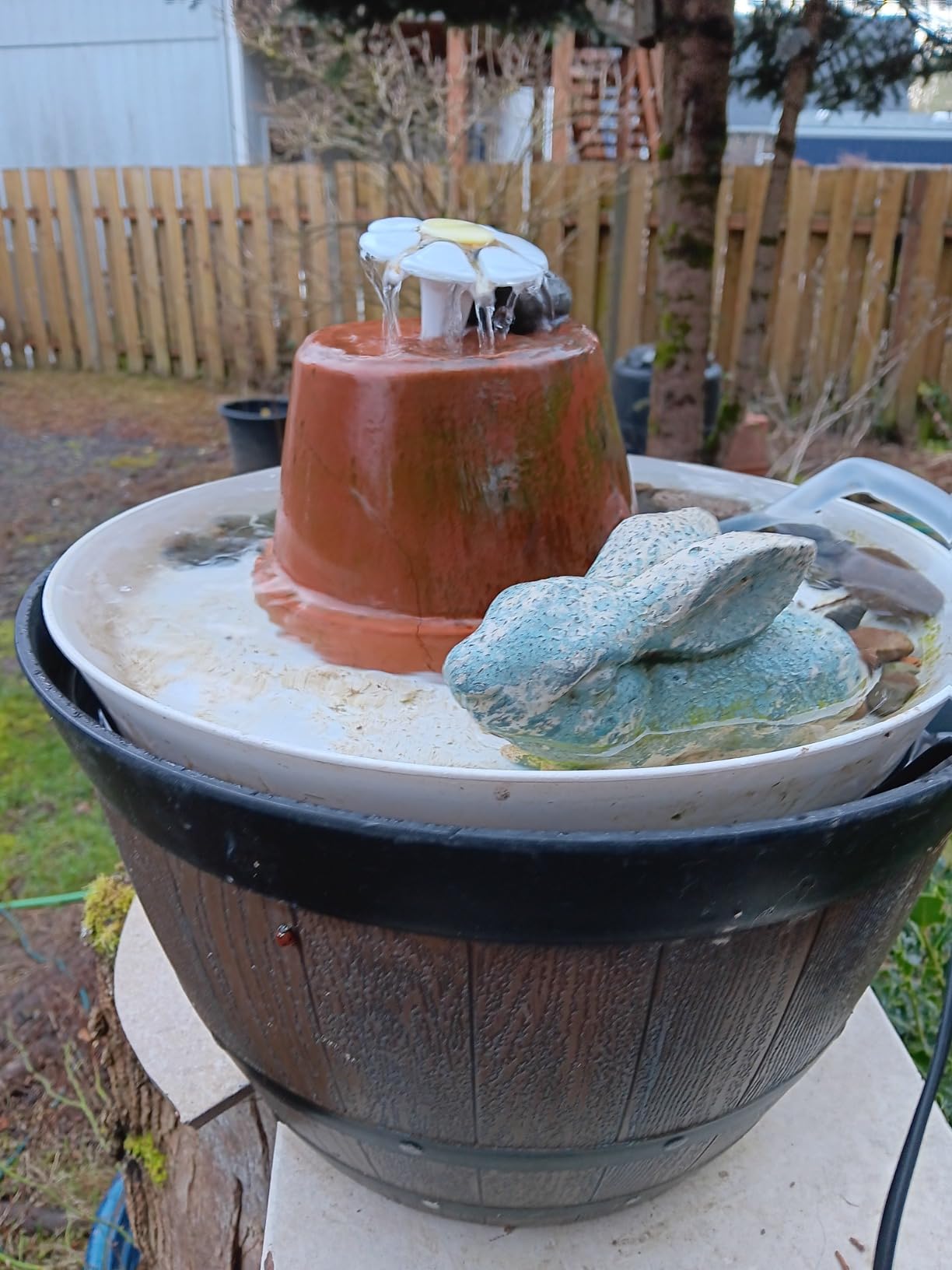 PULACO 160GPH Small Fountain Pump, Ultra Quiet Submersible Water Pump (600L/H, 10Watt) with 3.3 ft Tubing for Aquariums, Pond Fountain, Water Feature, Indoor Fountains customer photo 2