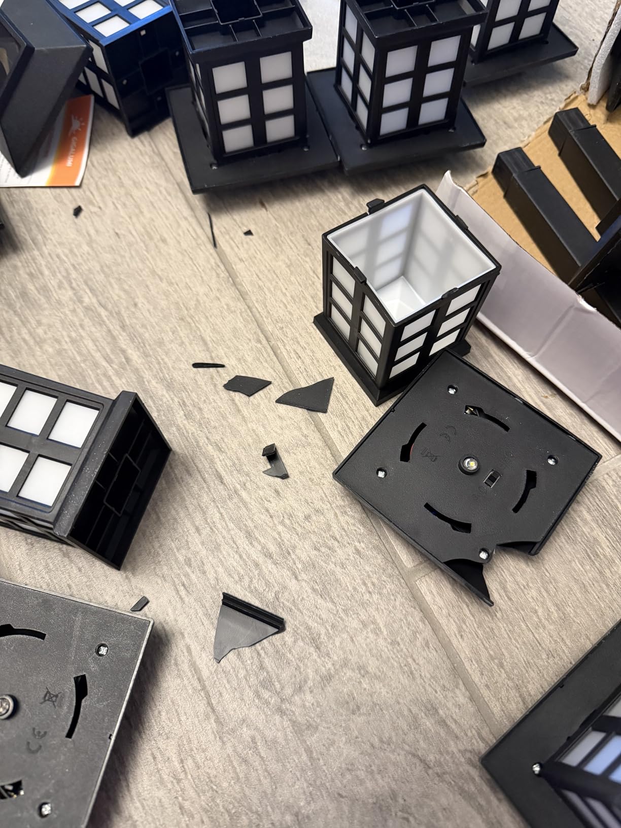 GIGALUMI Solar Outdoor Lights, 12 Pack LED Solar Lights Outdoor Waterproof, Solar Walkway Lights Maintain 10 Hours of Lighting customer photo 1