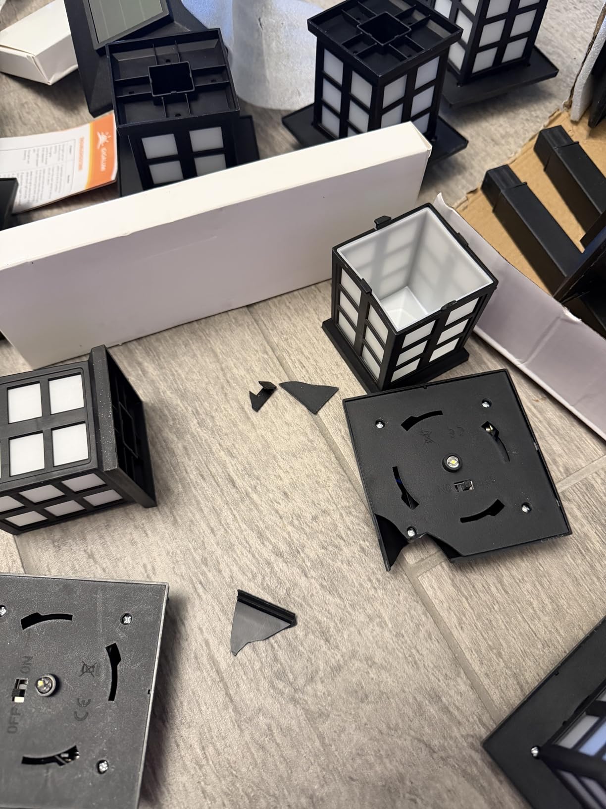 GIGALUMI Solar Outdoor Lights, 12 Pack LED Solar Lights Outdoor Waterproof, Solar Walkway Lights Maintain 10 Hours of Lighting customer photo 2