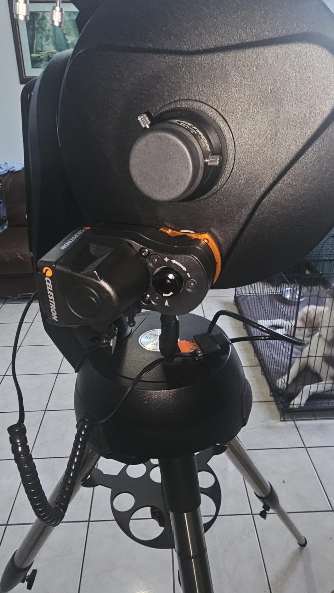 Celestron Focus Motor for Schmidt Cassegrain, EdgeHD and RASA Telescopes - Enables Electronic Focusing, Bringing Celestial Objects into Sharp Focus, Black customer photo 2