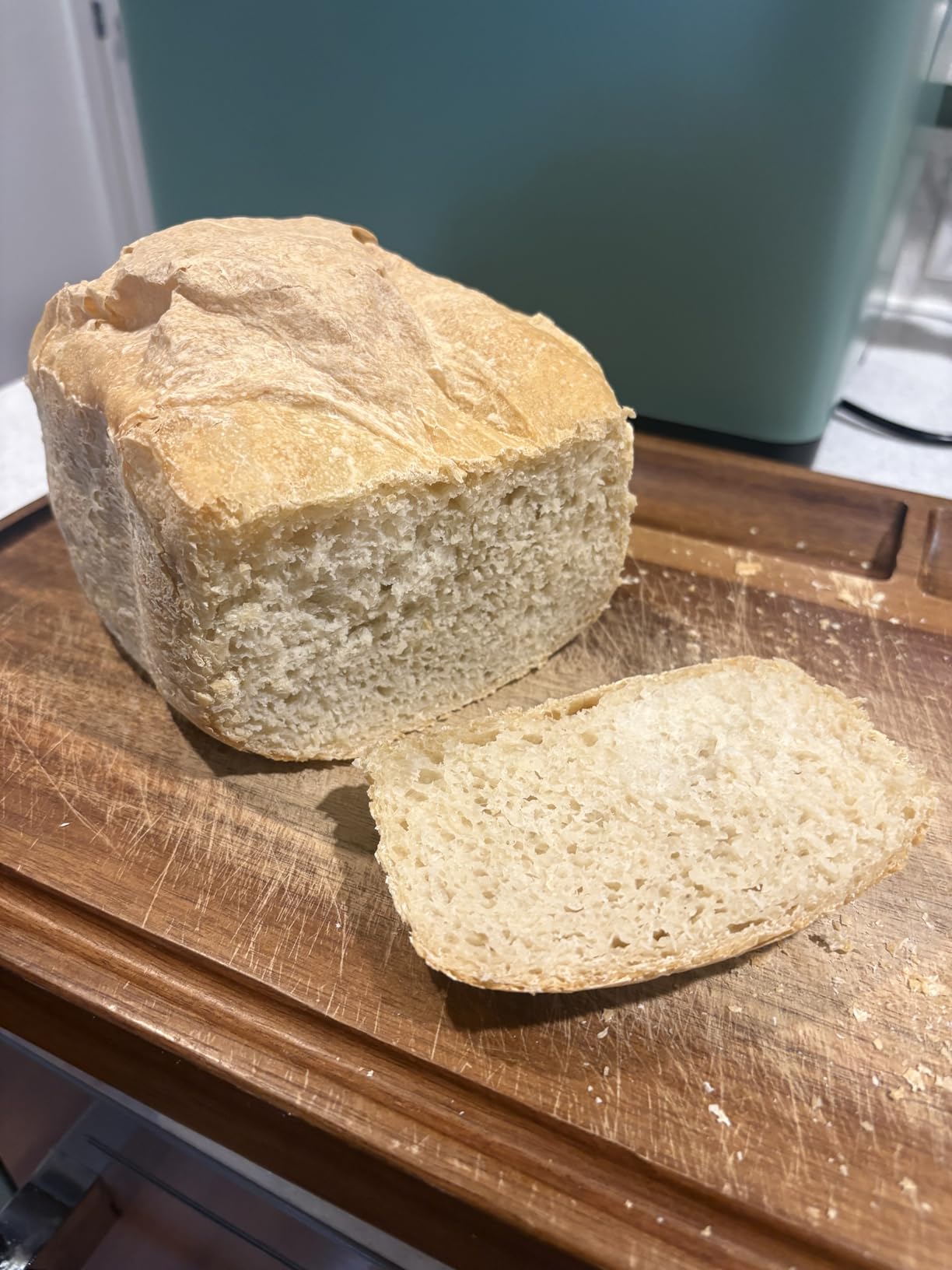 KBS Premium 2LB Convection Bread Maker Dual Heaters, 710W Stainless Steel 17-in-1 Bread Machine Healthy Ceramic Pan, Nut Dispenser,Touch Panel, 3 Loaf Sizes 3 Crust Colors, 15H Timer,Low Noise,Recipes customer photo 2