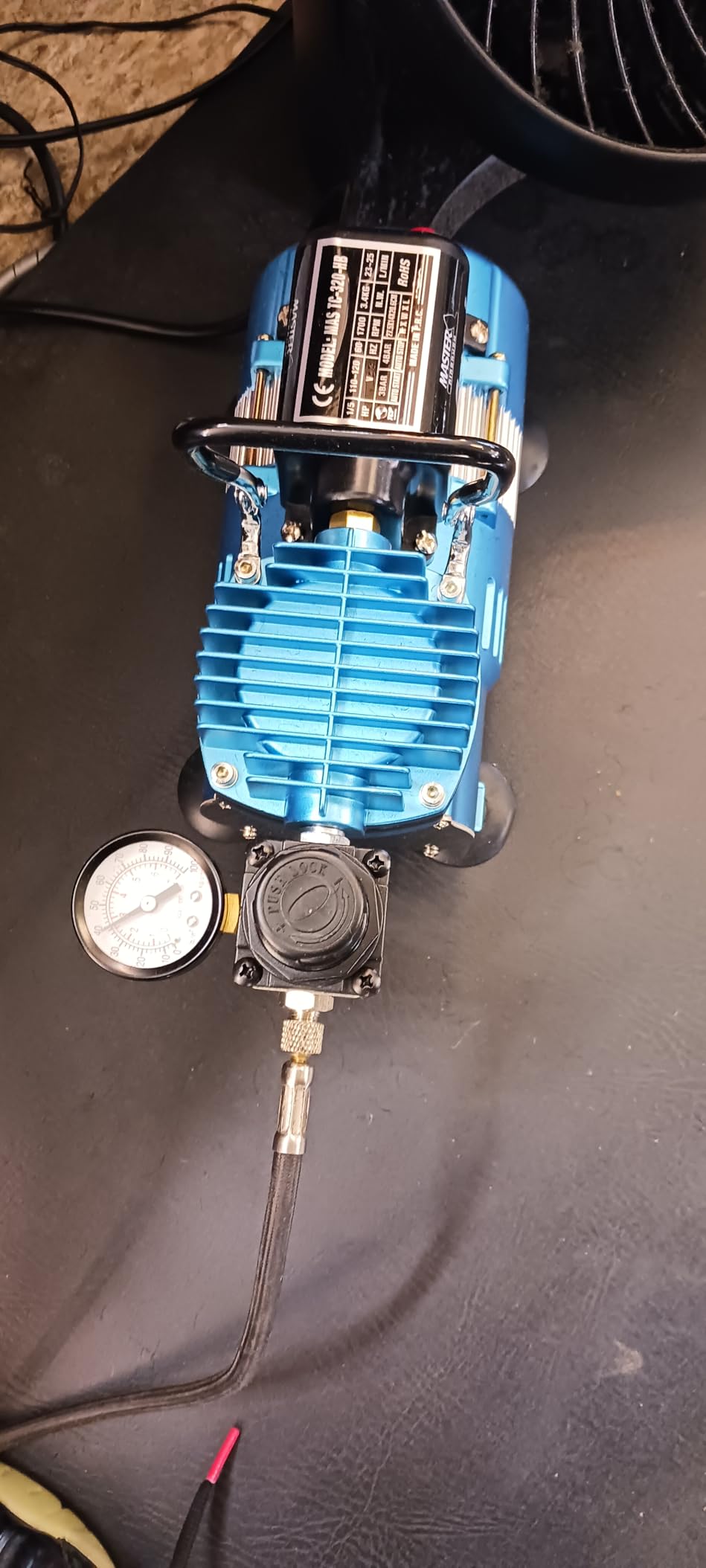 Master Airbrush Air Brush Kit with Air Compressor TC-320, 1/5 HP Cool Runner II Dual Fan customer photo 2