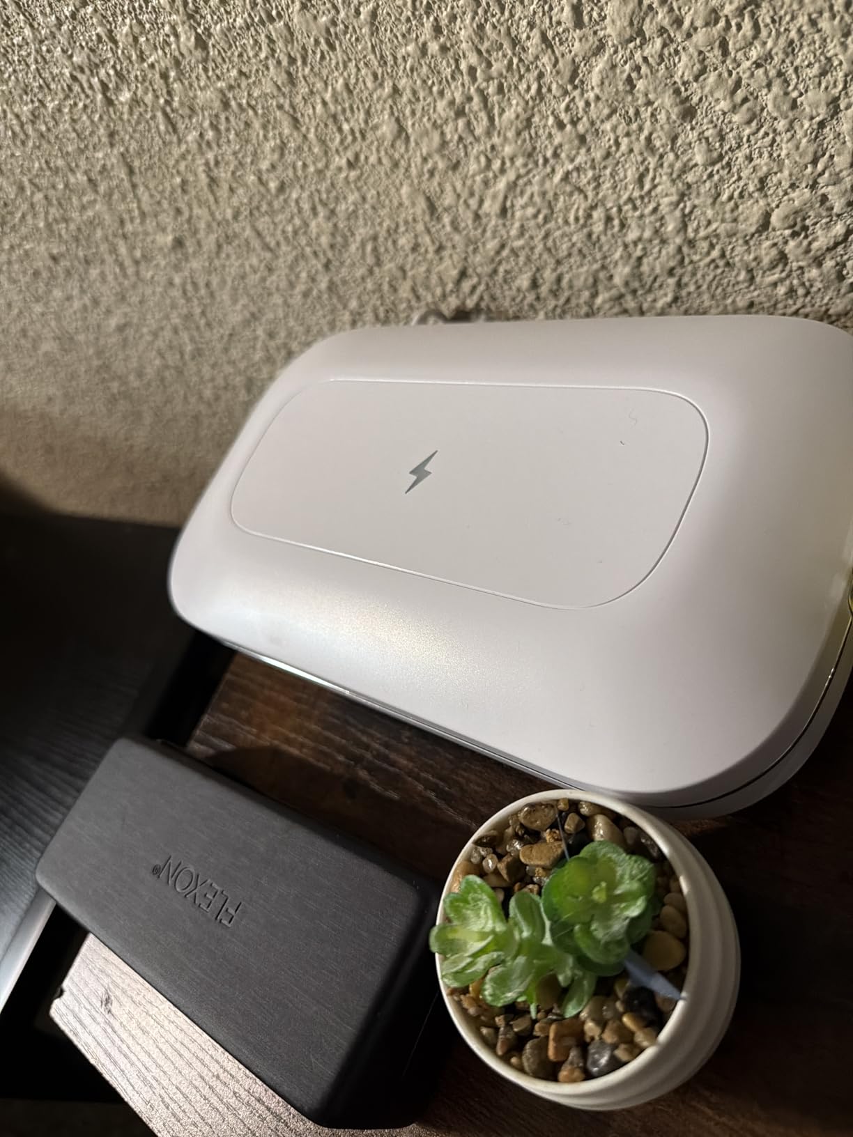 PhoneSoap Pro UV Smart Phone Sanitizer & Universal Cell Phone Charger Box | Patented & Clinically Proven 360-Degree UV-C Disinfection | Disinfects and Charges All Phones (White) customer photo 1