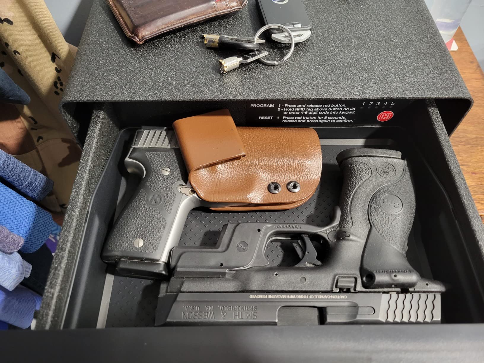 Hornady Rapid Safe Night Guard - RFID Reader with Clock & USB Ports customer photo 1