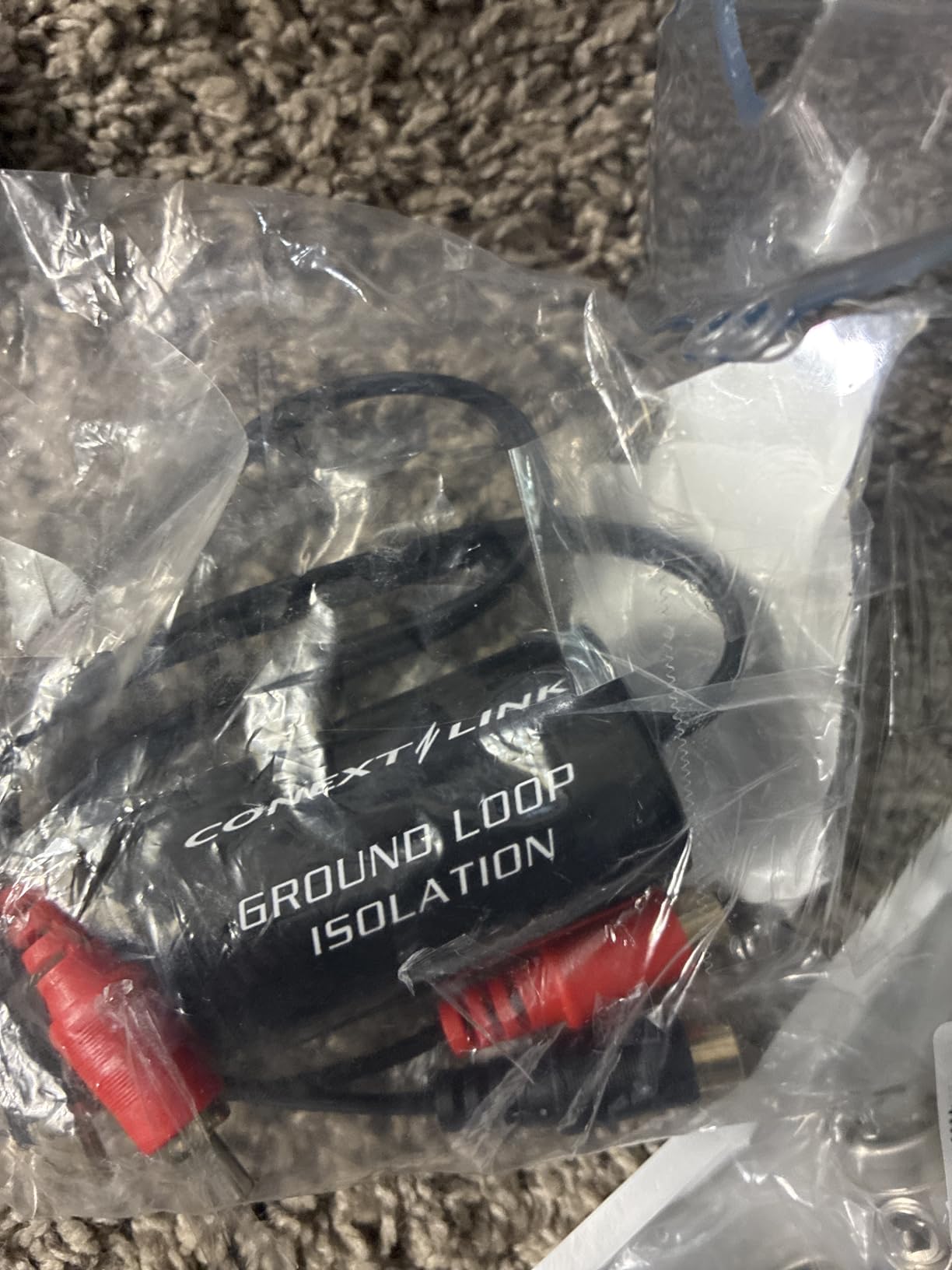 Conext Link RCA Stereo 2 Channel Ground Loop Isolator Signal Noise Filter Suppressor Reducer Alternator for Car Audio Stereo (13600) customer photo 1