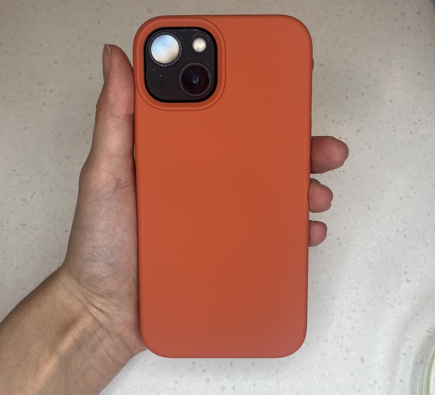 OTOFLY iPhone XR Case, Military Grade Drop Protection, Premium Soft Liquid Silicone Rubber Full-Body Protective Bumper Case for iPhone XR 6.1 inch (Pine Green) customer photo 1