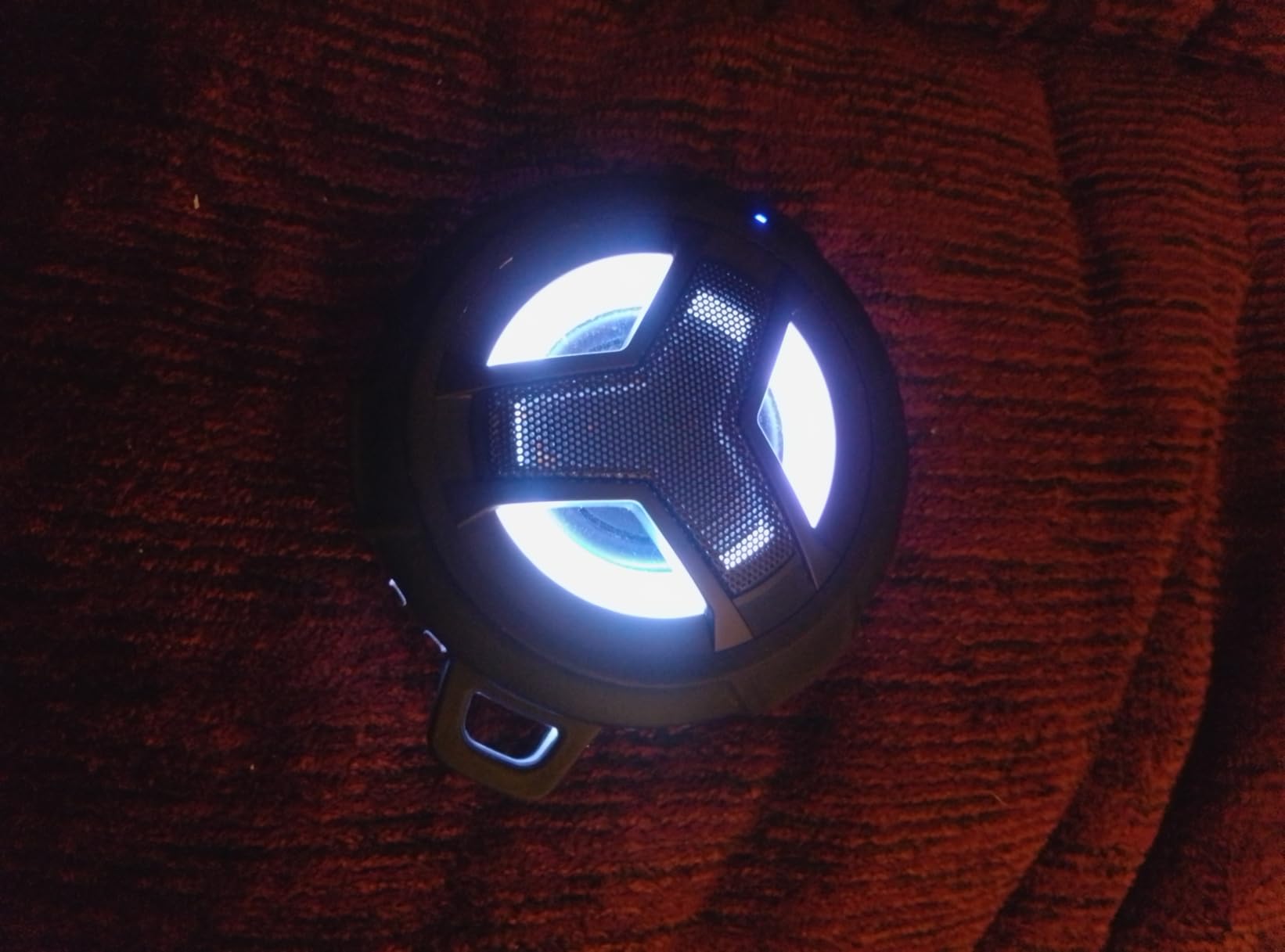 EBODA Bluetooth Shower Speaker, Portable Bluetooth Speakers, IP67 Waterproof Wireless Speaker with LED Light, Floating, 2000mAh, True Wireless Stereo for Kayak, Beach customer photo 1