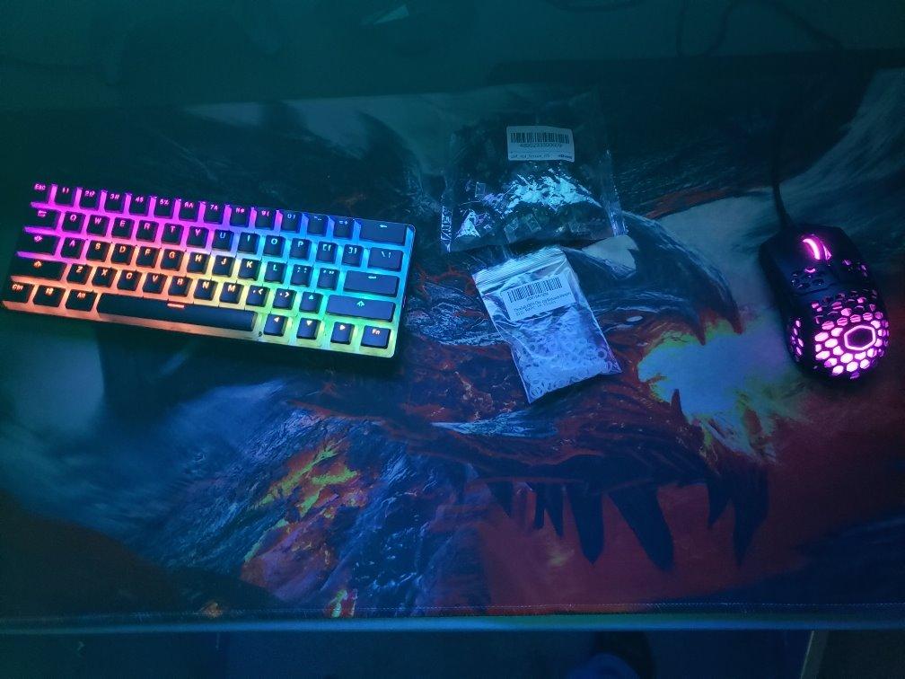 Gateron KS-15 Optical Switches for MX Mechanical Gaming Keyboard | 55g Force | Tactile | Clear Top RGB Switches (65 PCS, Brown) customer photo 2