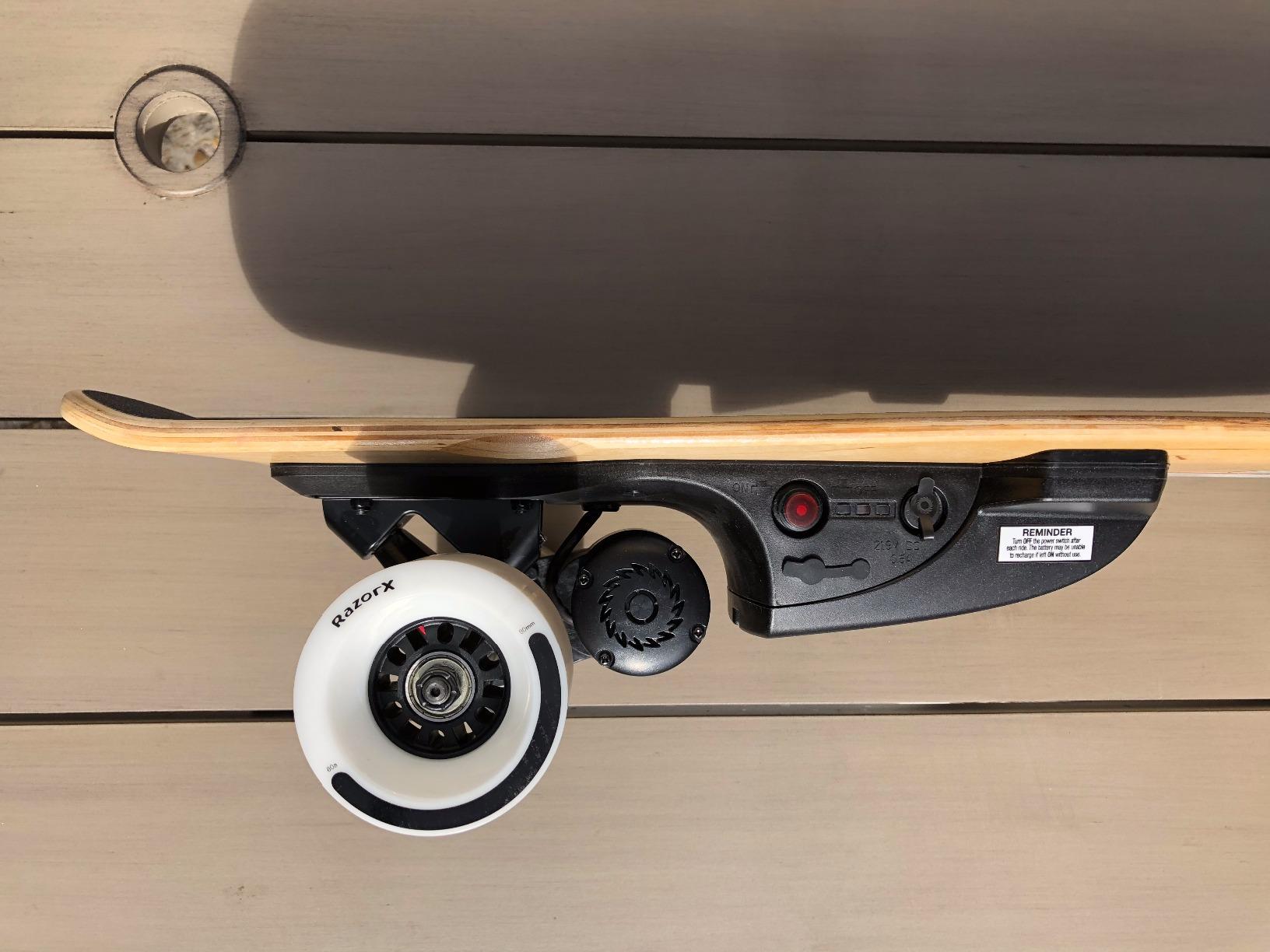 RazorX Electric Skateboard customer photo 2