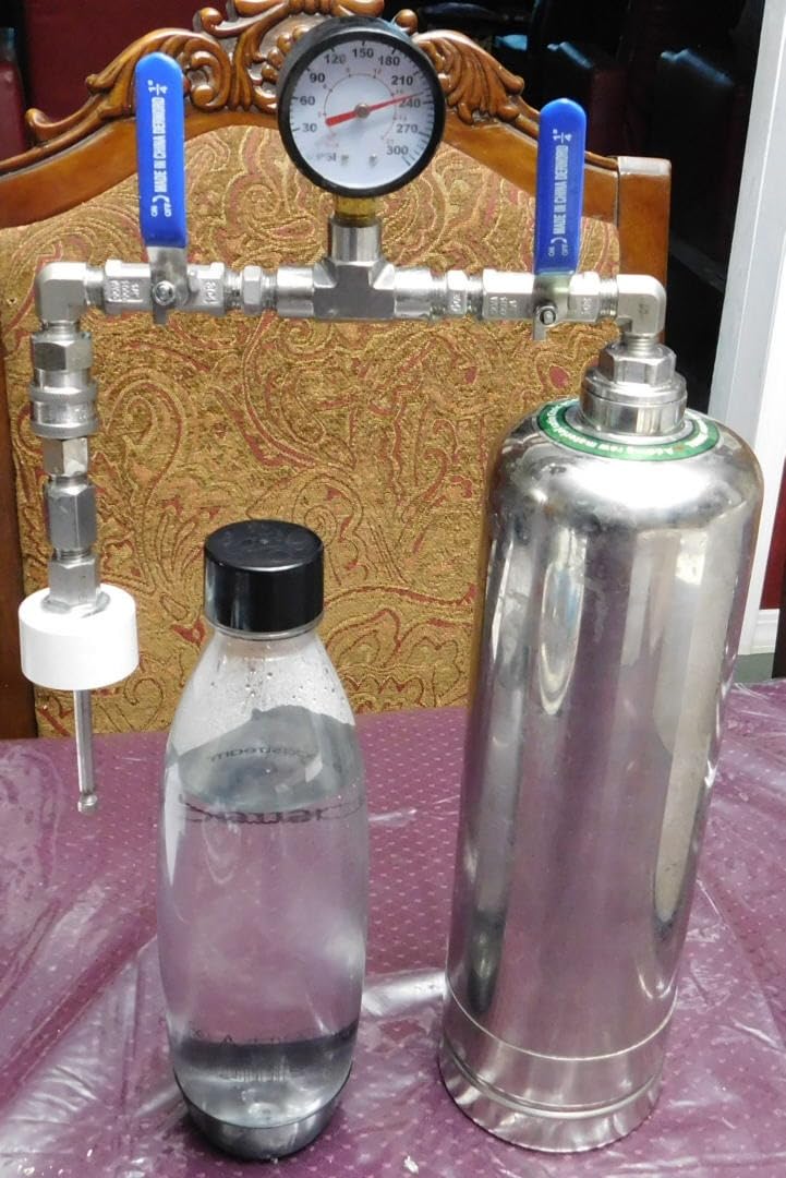 ZRDR 2L Co2 Generator System with Pressure Gauge Automatic Pressure Relief Valve Bubble Counter for Aquarium Plants, Stable Output customer photo 1