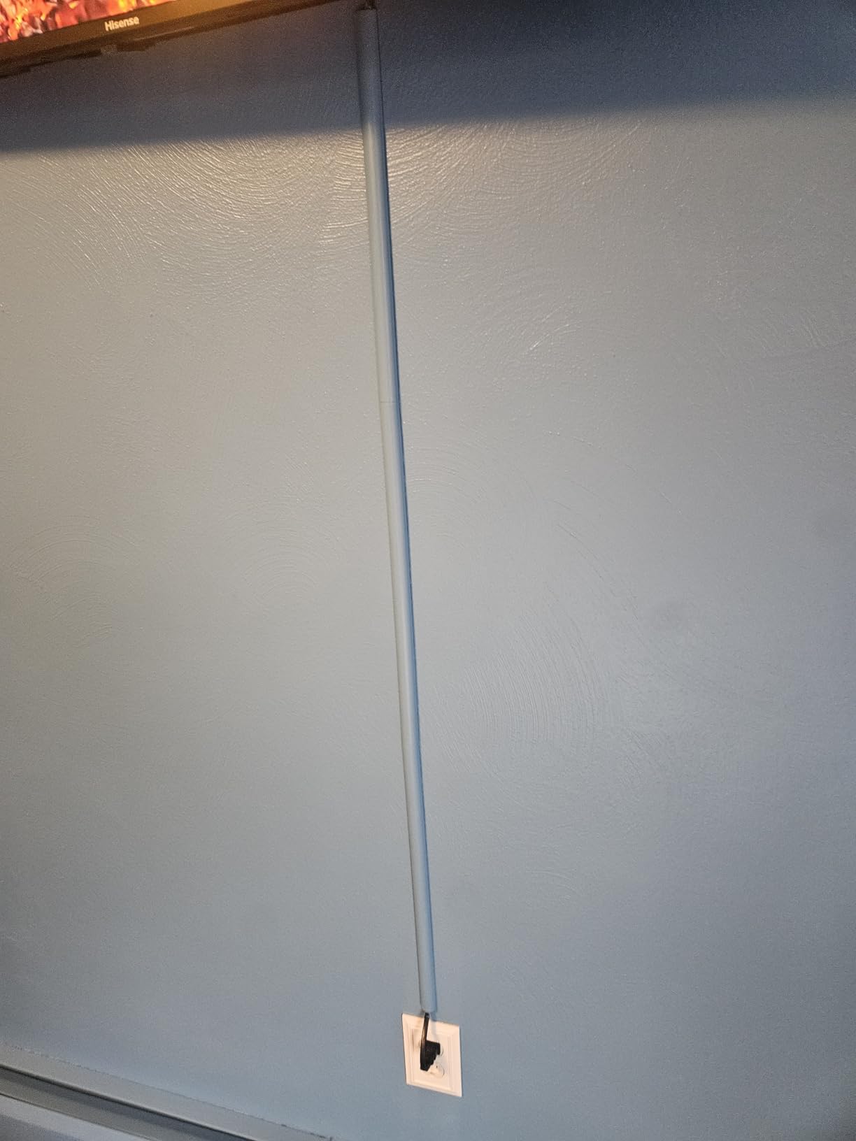 D-Line 157in Cord Cover Kit, Self-Adhesive Wire Hiders, Paintable Cable Raceway to Hide Wires on Wall, Electrical Cable Management - 10x 15.7 Lengths & 19 Accessories - 1.18