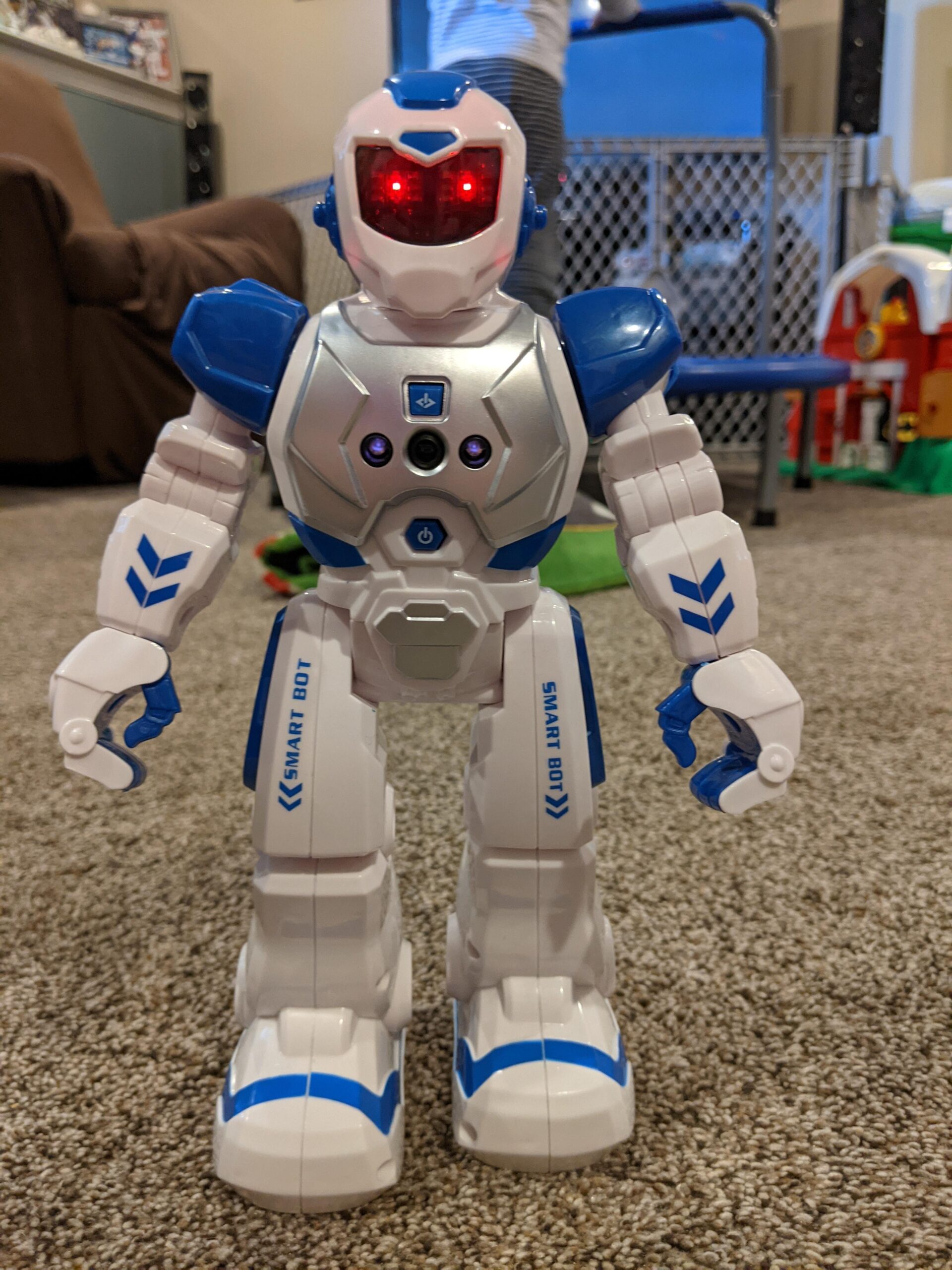 KingsDragon Robots Toy for Kids, RC Gesture Sensing Toy, Interactive Walking Singing Dancing Robot Birthday Presents for Boys Girls Age 6 7 8 9 Years Old customer photo 2