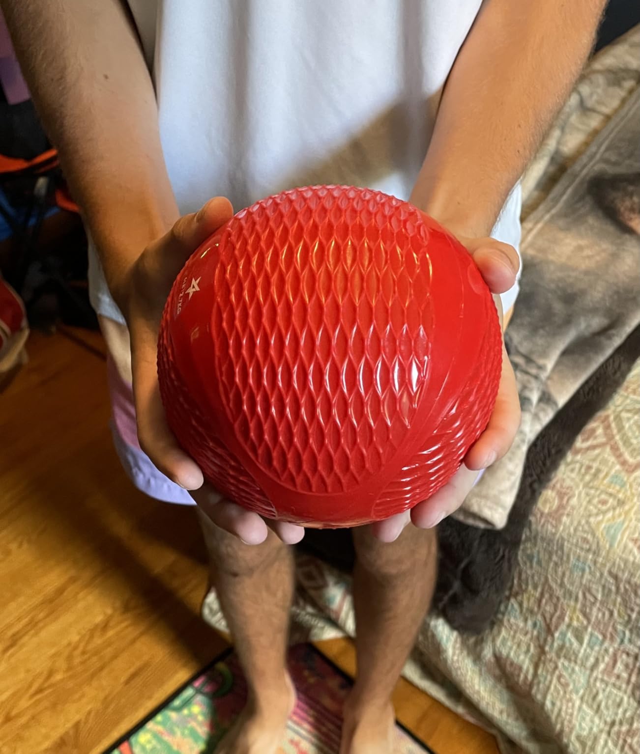 Yes4All Weighted Toning Balls for Exercise, Soft Medicine Balls for Exercise, Pilates, Yoga, Balance, Flexibility, 2-10lbs customer photo 1