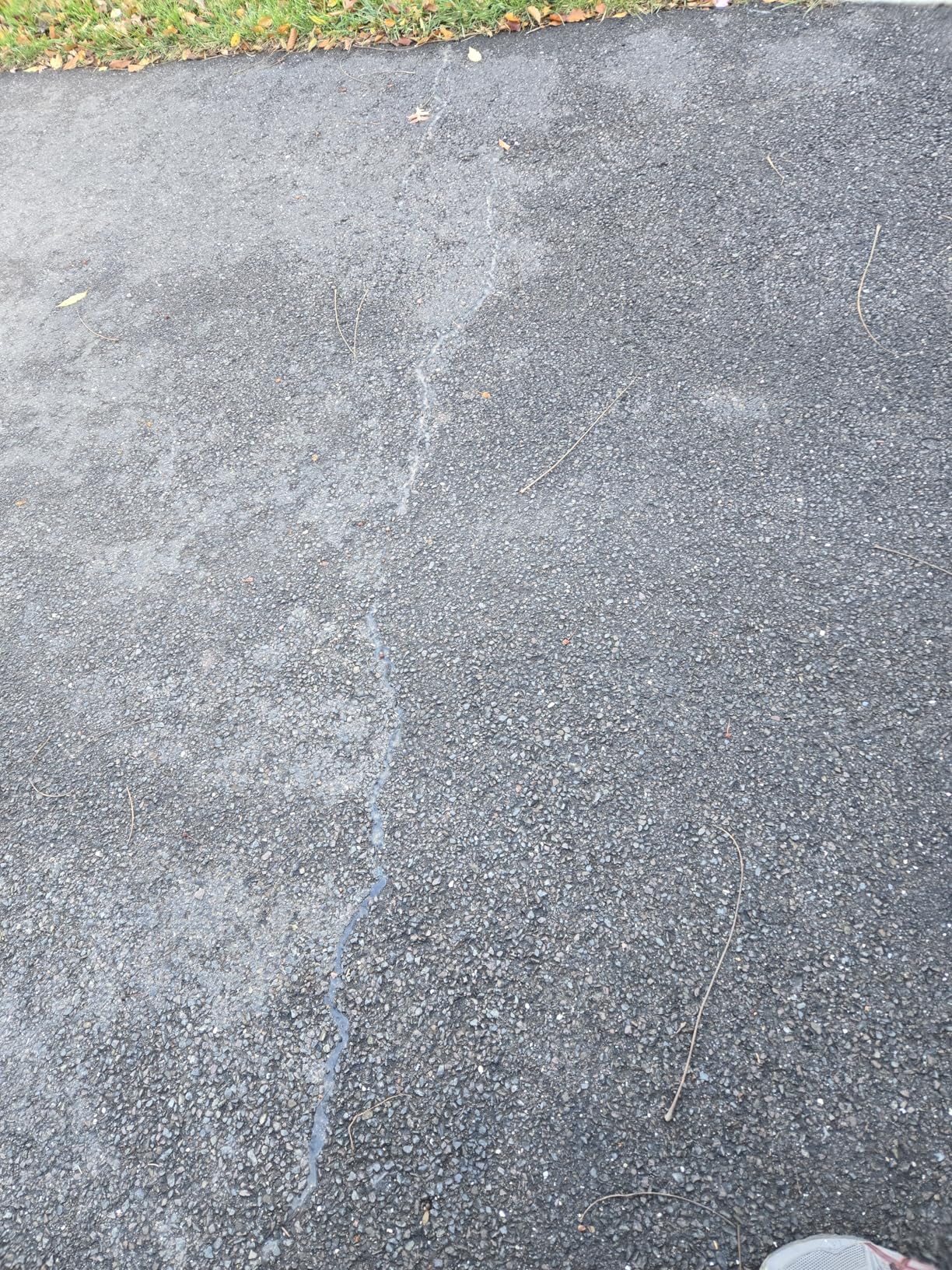 SIKA Sikaflex-410 Asphalt Sealant - Self-Leveling Hybrid Sealant for Filling Cracks in Asphalt Driveways, Roadways, and Pavements - 9 fl. oz. Cartridge, Fills Cracks up to 1.5 in. Wide customer photo 1