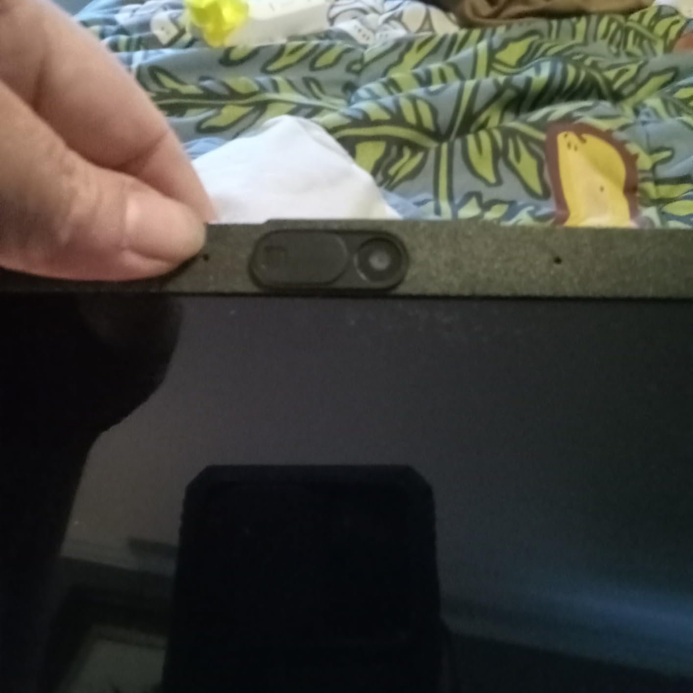 9 Pack(3 Large + 3 Medium + 3 Small) 0.03 inch Ultra Thin Webcam Cover Slide Camera Blocker Protect Your Privacy Security for MacBook Air, Laptop, iPad, iMac, PC, iPhone customer photo 1