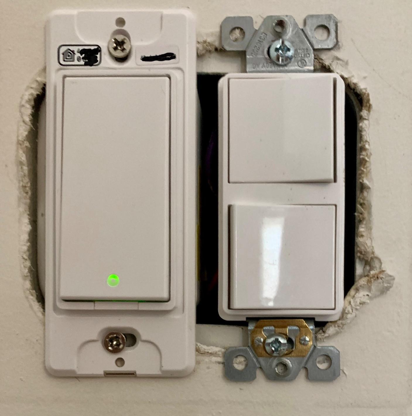 meross Smart Light Switch Supports Apple HomeKit, Siri, Alexa, Google Assistant & SmartThings, 2.4GHz Wi-Fi Light Switch, Neutral Wire Required, Single Pole, Remote Control Schedule, 1 Pack customer photo 2