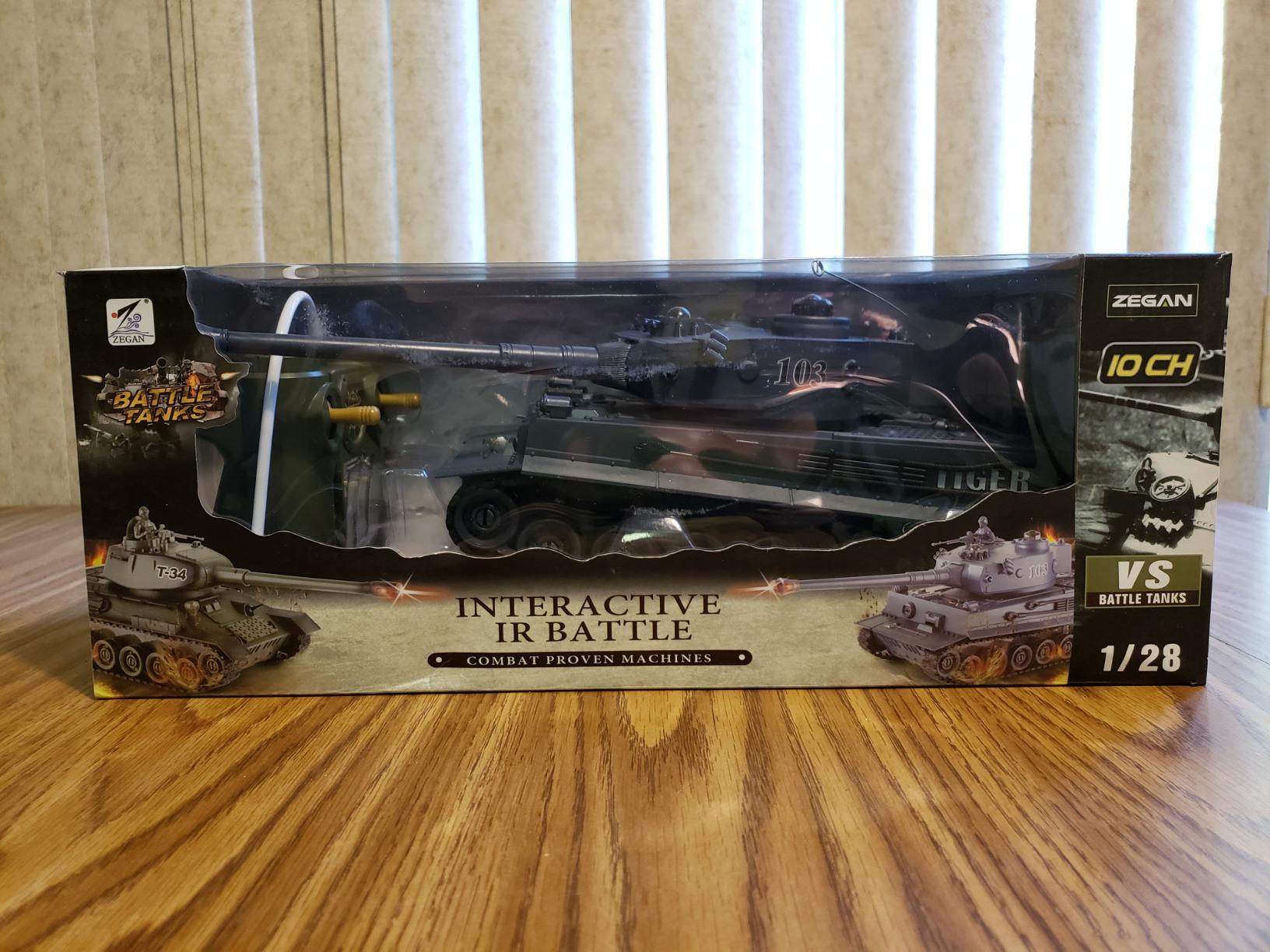 BEAURE Rc Tanks,1:28 WW2 M1A2 America Army Tank Toys for Boys,9 Channels Remote Control Cars with Sound and Light, RC Military Truck Vehicle for Kids Boys Girls (Khaki) customer photo 2