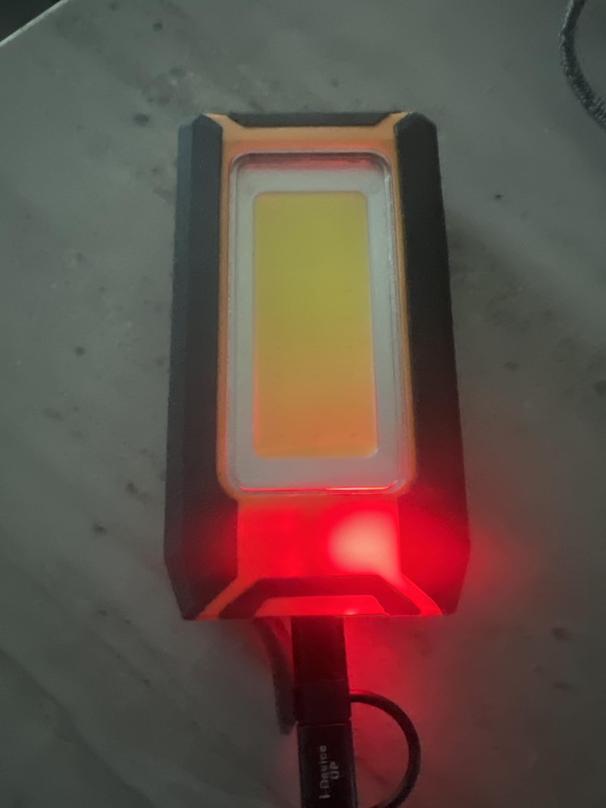 2-Pack LED Rechargeable Magnetic Work Light 1500 Lumens, Hanging Hook with 3 Modes, LED Work Light for Car Repair, Camping, and Hurricane Use customer photo 1