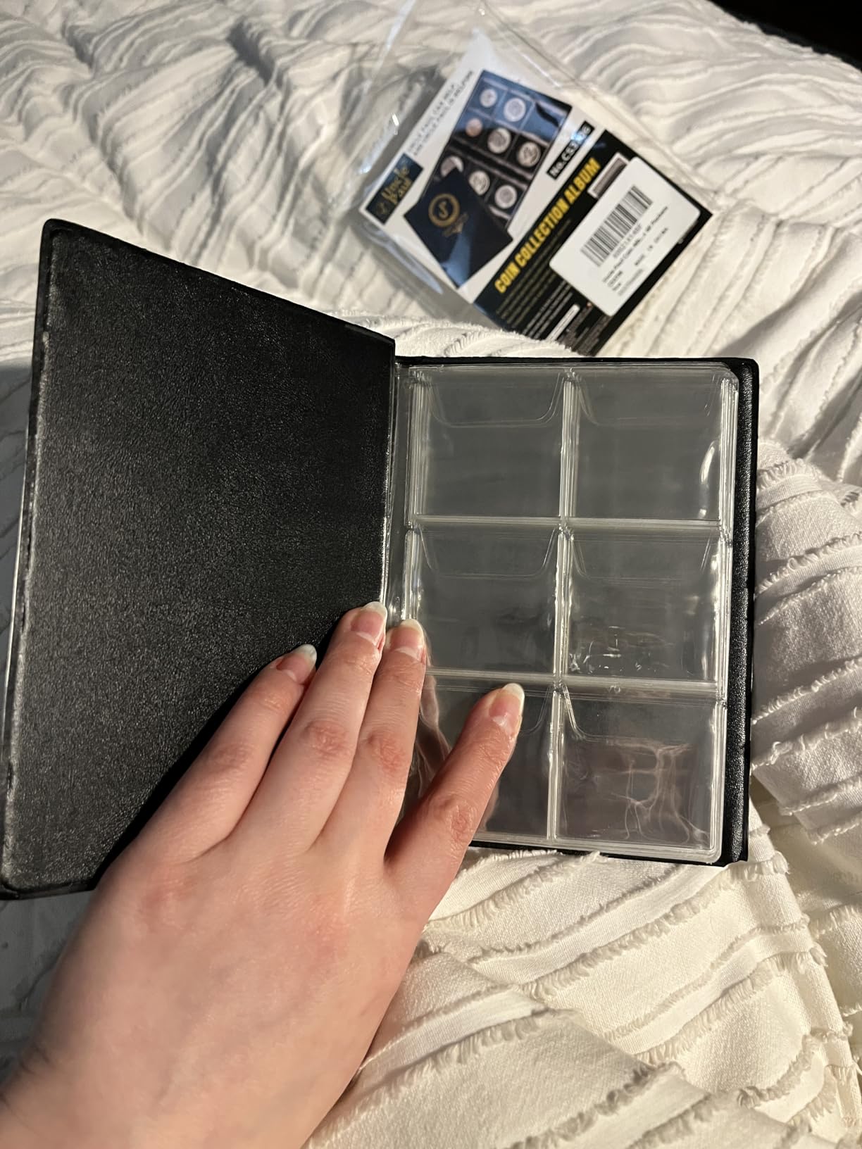 Uncle Paul Coin Album Coin Holder Coin Collection Book for Half Dollar/Small Dollar/50 Pence/Two pounds 60 Pockets customer photo 1