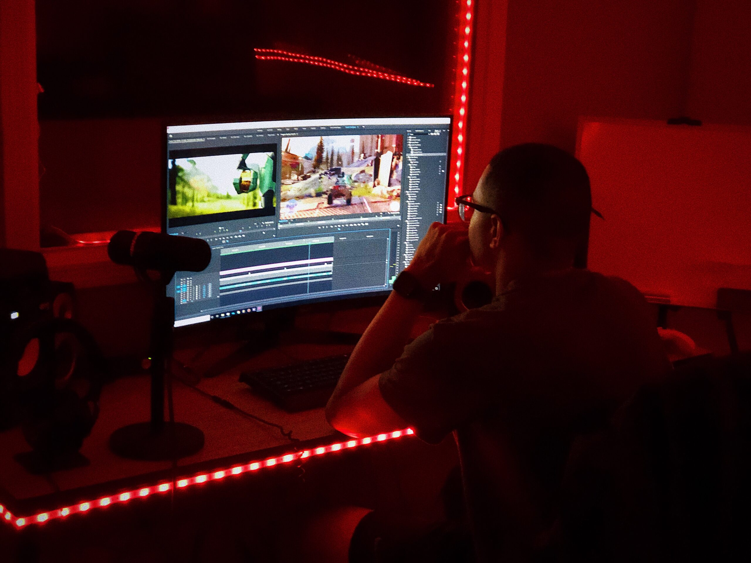 ASUS TUF 32 Inch Curved Gaming Monitor - QHD (2560 x 1440), 165Hz (Supports 144Hz), 1ms, Extreme Low Motion Blur, Speaker, FreeSync Premium, VESA Mountable, DisplayPort, HDMI - VG32VQ1B customer photo 2