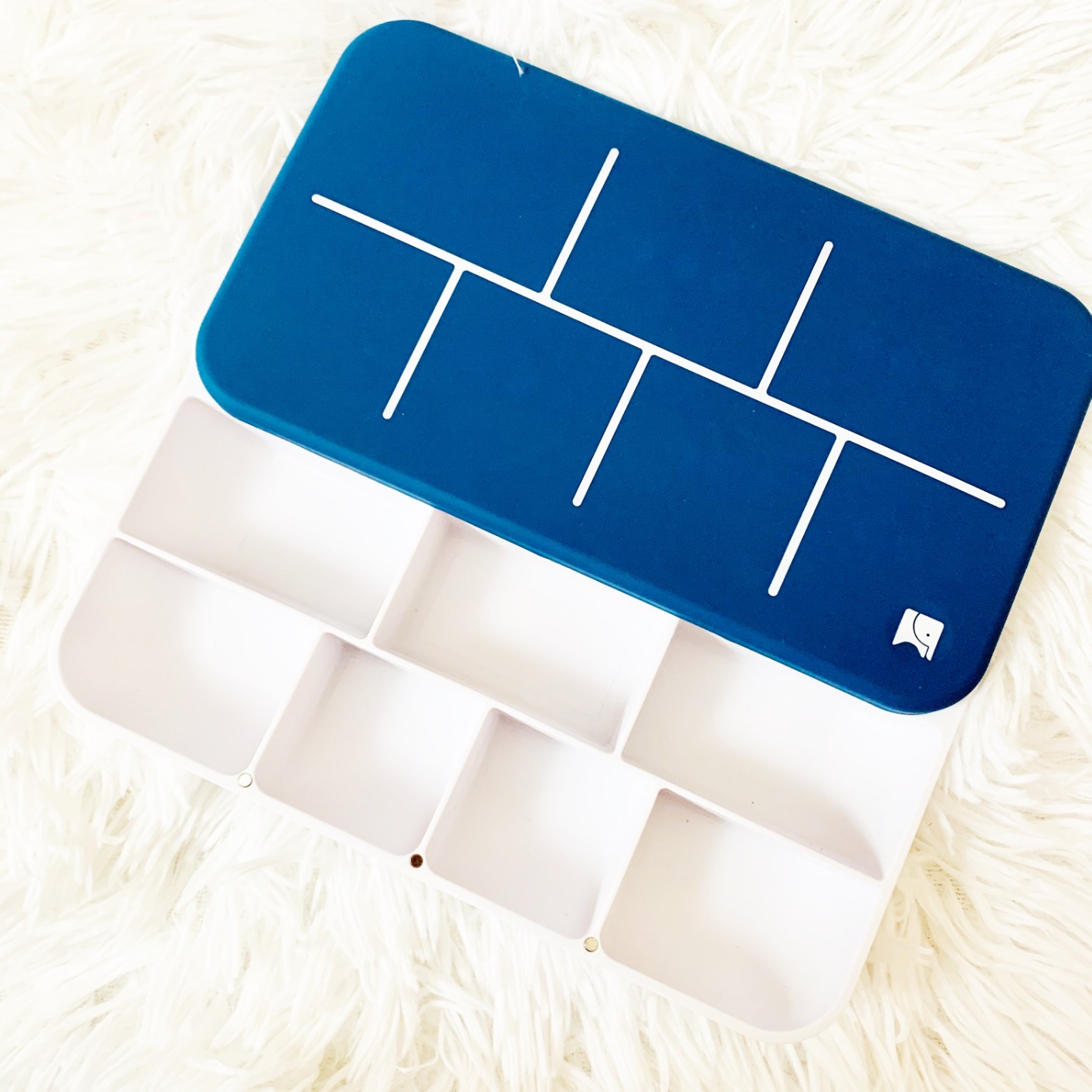 Monthly Pill Organizer by Ellie | Organize Pills in Seconds | Alarm & Phone Notification | Caregiver Notifications | Lights Indicate Which Pills to Take and How Many customer photo 1