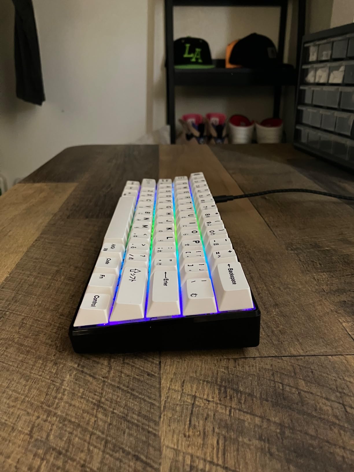 RK ROYAL KLUDGE RK61 Wired 60% Mechanical Gaming Keyboard Programmable QMK/VIA RGB Backlit 61 Keys Ultra-Compact Hot Swappable Brown Switch Black customer photo 2