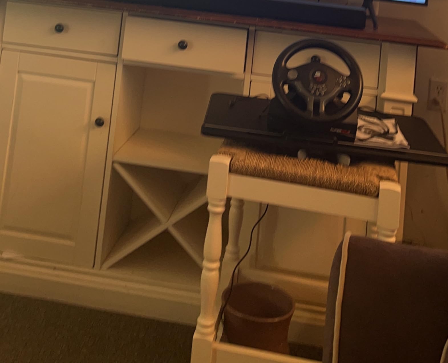 SUBSONIC - Superdrive SV250 Steering Wheel. Racing Wheel with pedals and Gearshift Paddles - 22 cm Diameter, 180° Roation Angle - For Nintendo Switch 2 - Switch - PS4 - Xbox Series X/S, Xbox One & PC customer photo 2