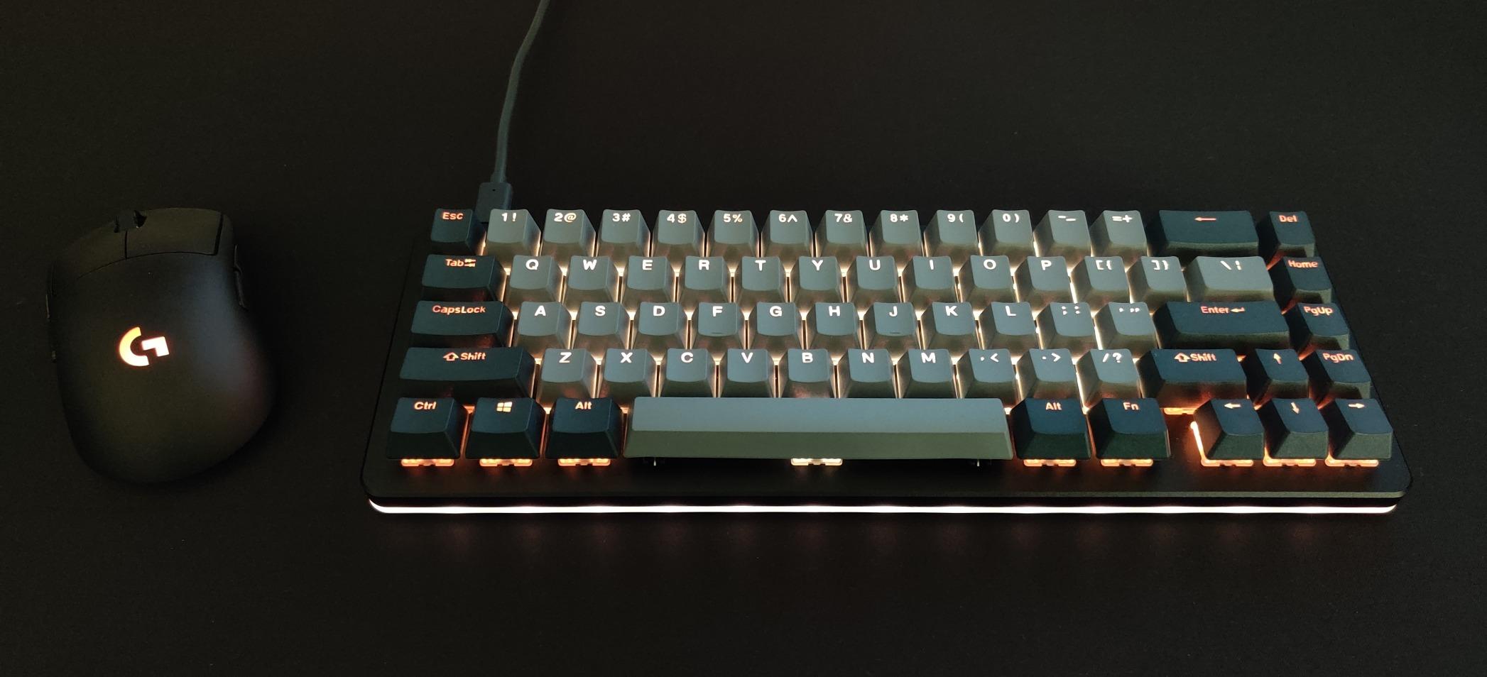 DROP ALT Mechanical Keyboard - 65% (67 Key) Gaming Keyboard, Hot-Swap Switches, Programmable Macros, RGB LED Backlighting, USB-C, Doubleshot PBT, Aluminum Frame customer photo 1