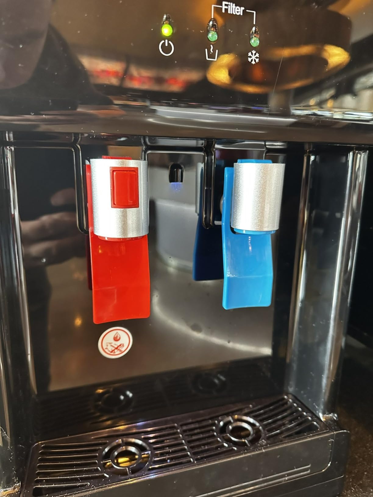 Avalon B8BLK Countertop Touchless Bottleless Water Cooler-2 Stage Water Filters and Installation Kit Included, NSF Certified, UL Approved, Black customer photo 1