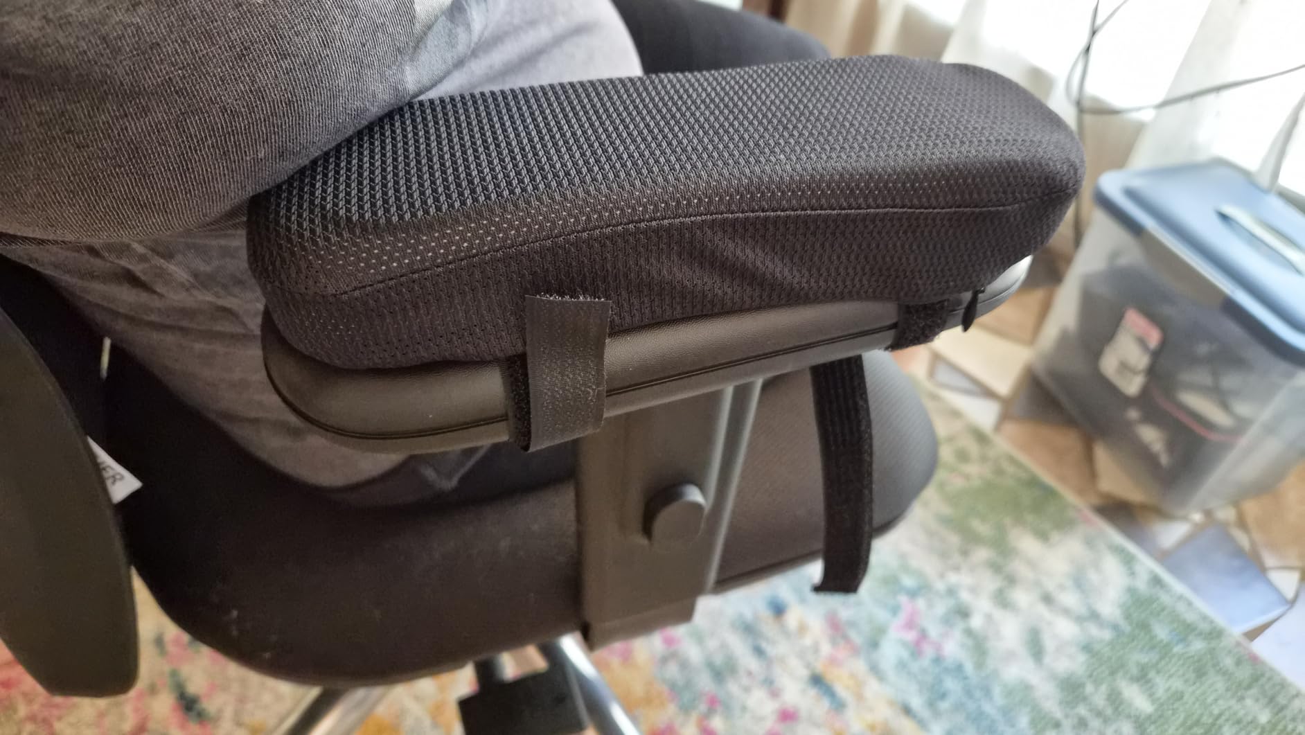 Elevate Series by Everlasting Comfort Office Chair & Wheelchair Arm Pads - Memory Foam ArmRest Covers for Desk, Gaming Chair, Arm Pillow Seat Cover Cushions & Protectors to Relieve Pressure for Elbows customer photo 1