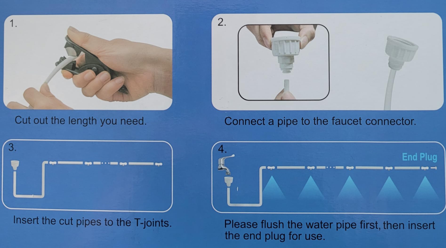 Misters for Outside Patio, 50FT|15M Outdoor Water Misting Cooling System. Backyard Mist Kit for Garden Greenhouse Fan Deck Umbrella Canopy Pool Porch Trampoline Sprinkler Park BBQ Party Accessories customer photo 1