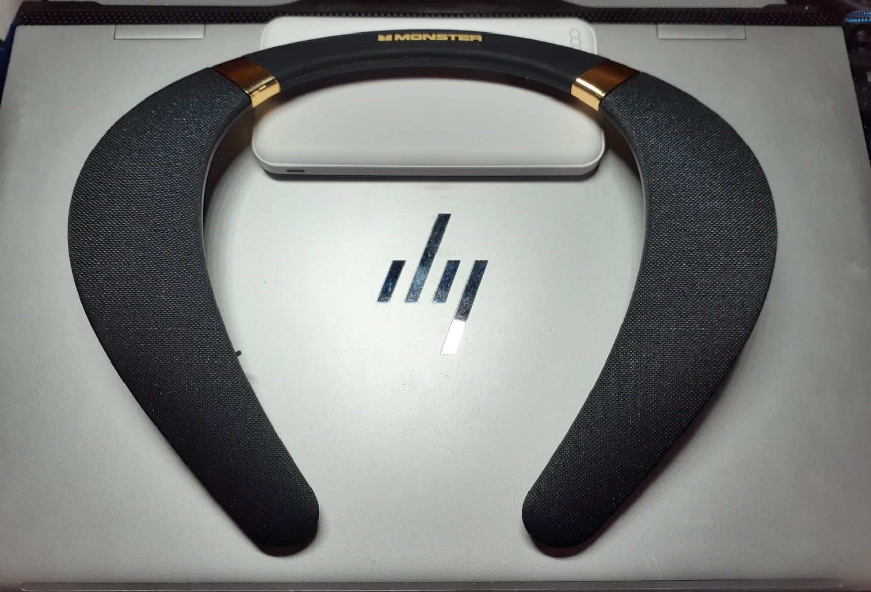 Monster Boomerang Neckband Bluetooth Speaker, Neck Wireless Wearable Speaker with 12H Playtime, True 3D Stereo Sound, Portable Soundwear, IPX7 Waterproof, for Home Sport Outdoor customer photo 2