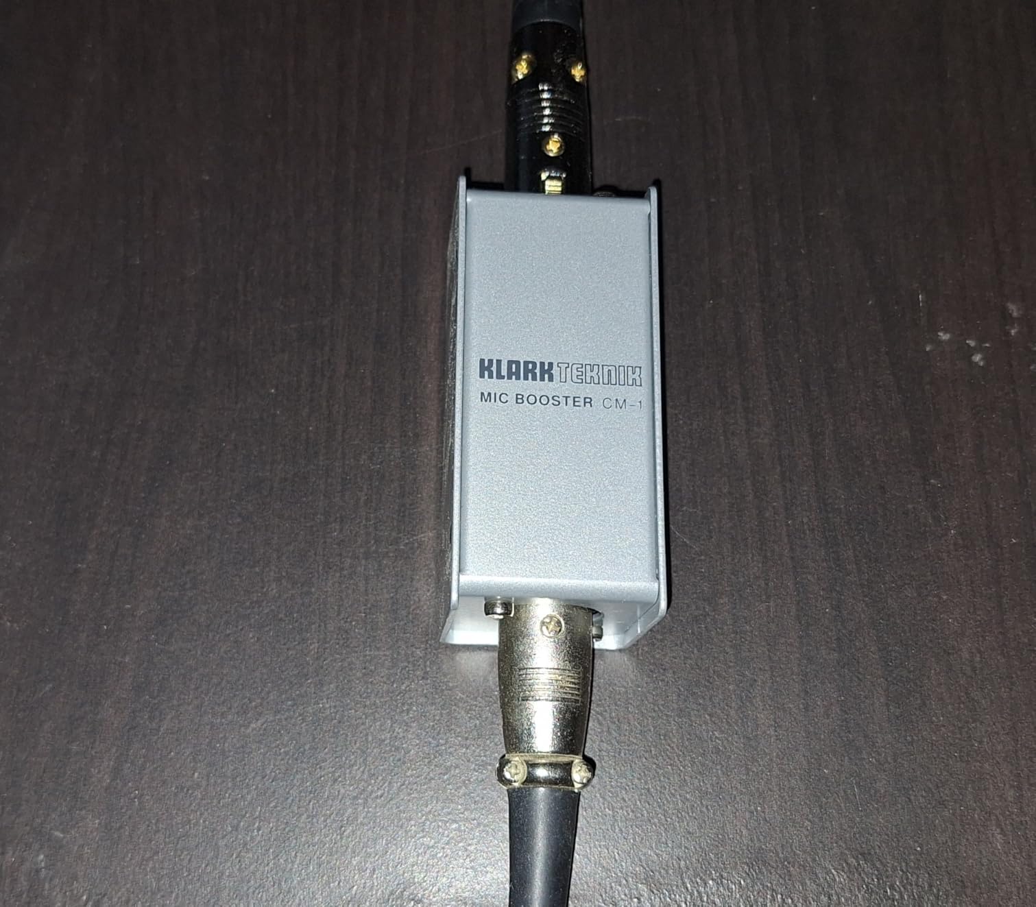 Klark Teknik MIC BOOSTER CM-1 Dynamic Microphone Booster with Preamp customer photo 2