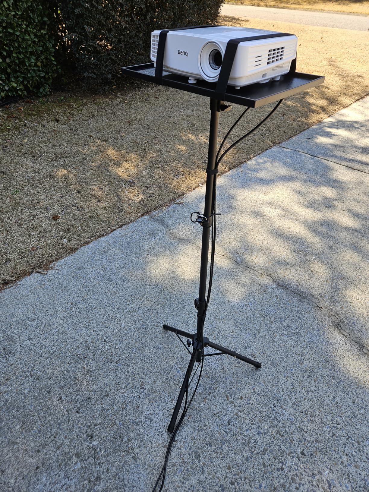 AMADA Projector Stand, Laptop Stand with Adjustable Height 22 to 36 inch, Heavy Duty Projector Mount as DJ Racks, Portable Projector Tripod Stand, Tall Floor Stand for Office, Home, Stage or Studio customer photo 1