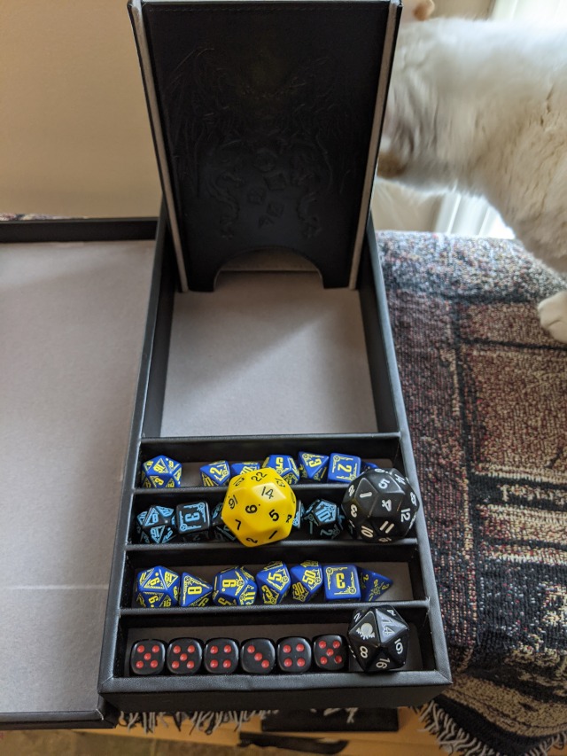 Forged Dice Co. Citadel Dice Tray and Tower - 3 in 1 RPG Dice Storage, Perfect for Tabletop Gaming customer photo 2