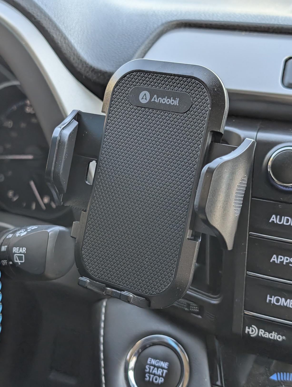 andobil 2026 Upgraded Car Phone Holder Mount for Vent, Military Sturdy Metal Clip Air Vent Phone Holder for Your Car Easy Used Cell Phone Car Mount for iPhone 17 Pro Max 15 14 13 Samsung S26 S25 customer photo 1