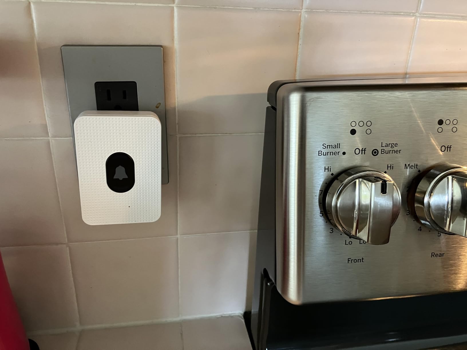 Daytech Wireless Caregiver Pager Call Button Elderly Nurse Alert System for Elderly Monitoring/Seniors with 2 SOS Call Panic Buttons & 2 Watch Pagers, 500+Feet 3 Receivers customer photo 1