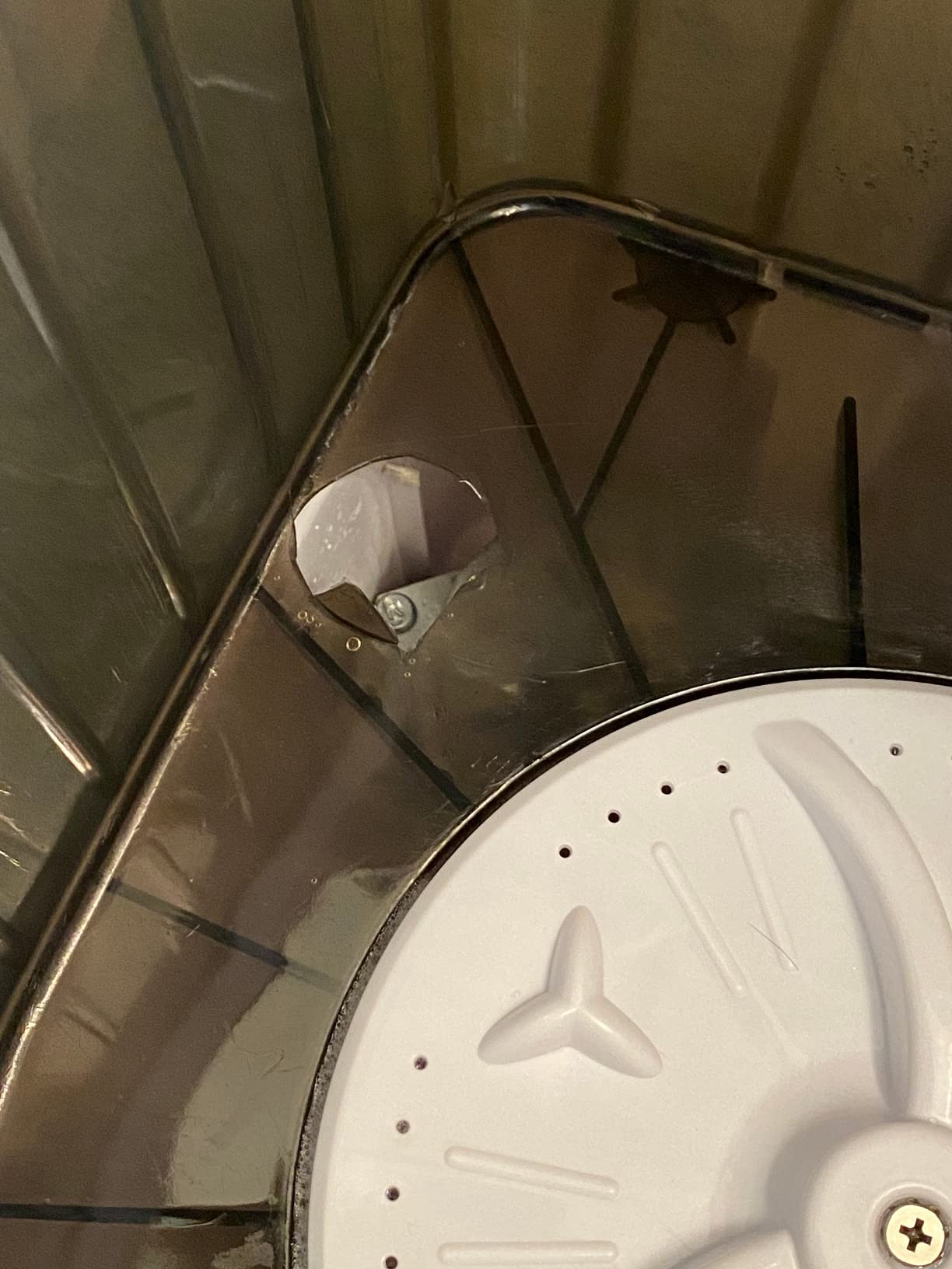 Portable Mini Washing Machine, Semi-Automatic, Three functions of washing shoes washing Clothes Spin-Dry, 9.9 lbs Capacity customer photo 1