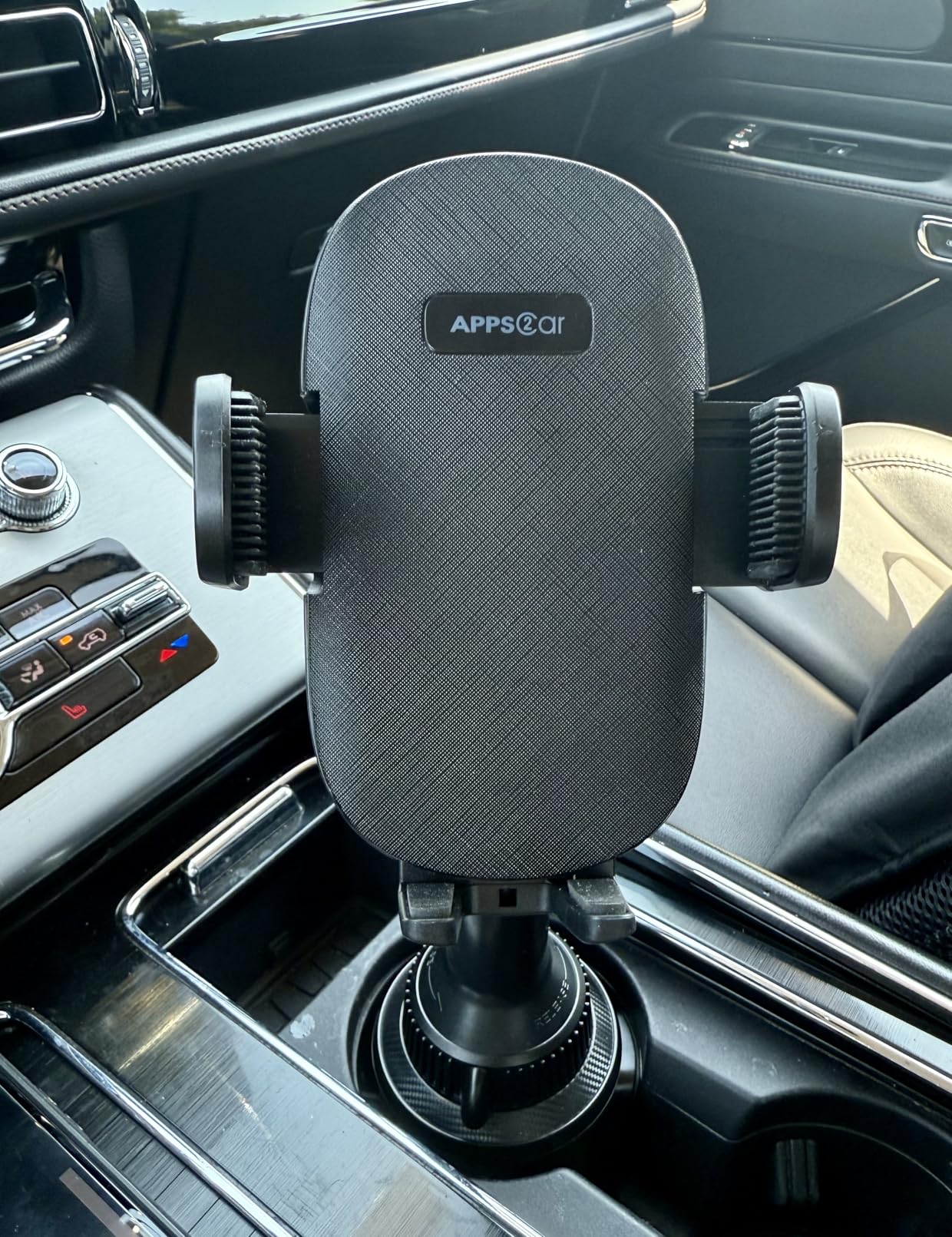APPS2Car Universal Car Cup Phone Holder | Quick Extension Long Arm | 360° Swivel | Adjustable for iPhone, Samsung, Google, and All Smartphones customer photo 2