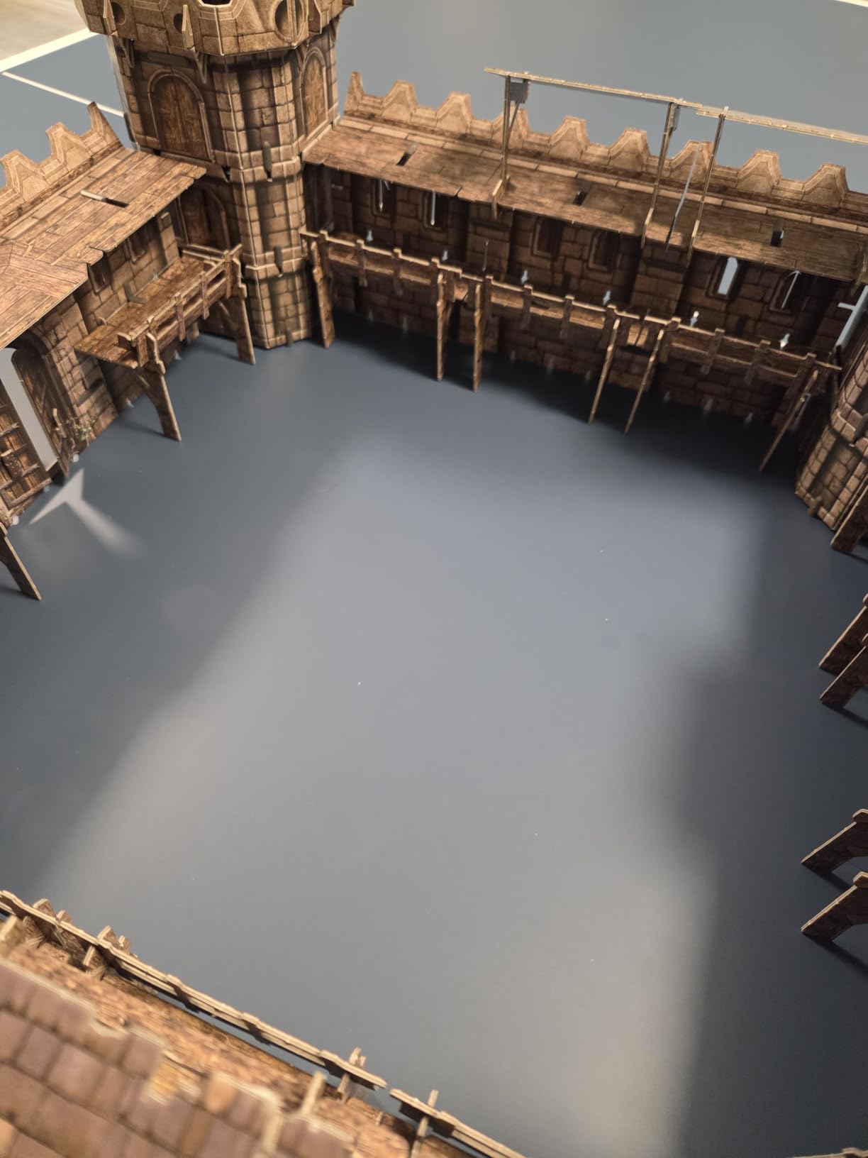 Battle Systems Fantasy Terrain Village Core Set - 420 Piece Modular Warhammer Battles Painted Model Scenery customer photo 1