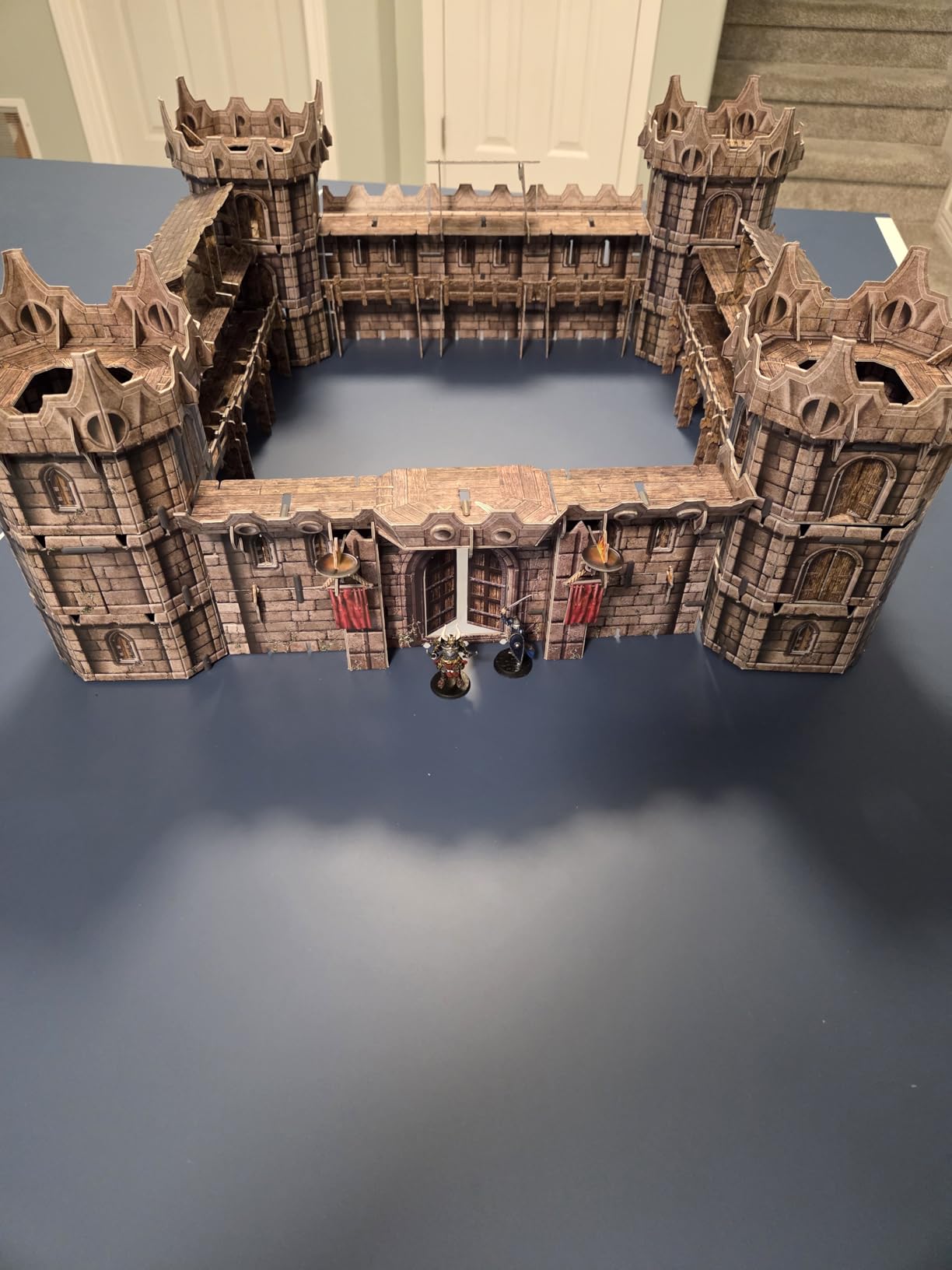 Battle Systems Fantasy Terrain Village Core Set - 420 Piece Modular Warhammer Battles Painted Model Scenery customer photo 2