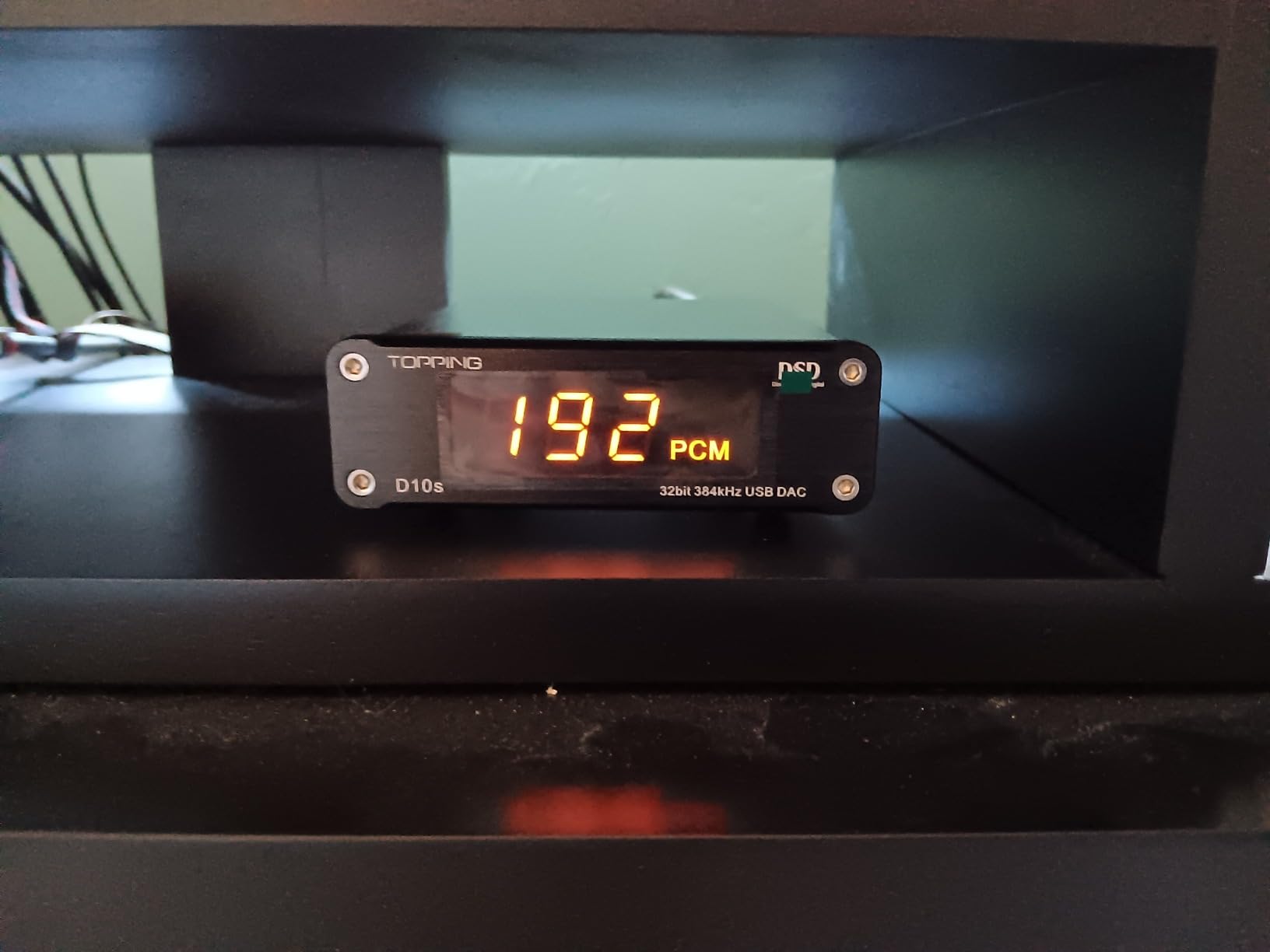 Topping D10s HiFi USB DAC - ES9038Q2M DAC XMOS XU208 PCM384kHz DSD256 Hi-Res Audio Desktop Decoder for PC customer photo 2