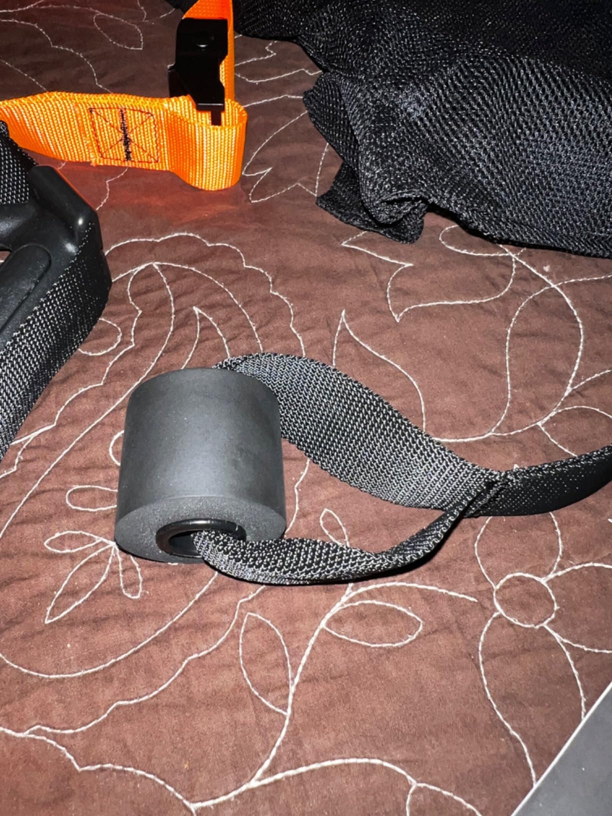 Moulyan Bodyweight Resistance Training Straps, Training straps Complete Home Gym Fitness Trainer kit for Full-Body Workout Easy Setup Gym Home Outdoors customer photo 2