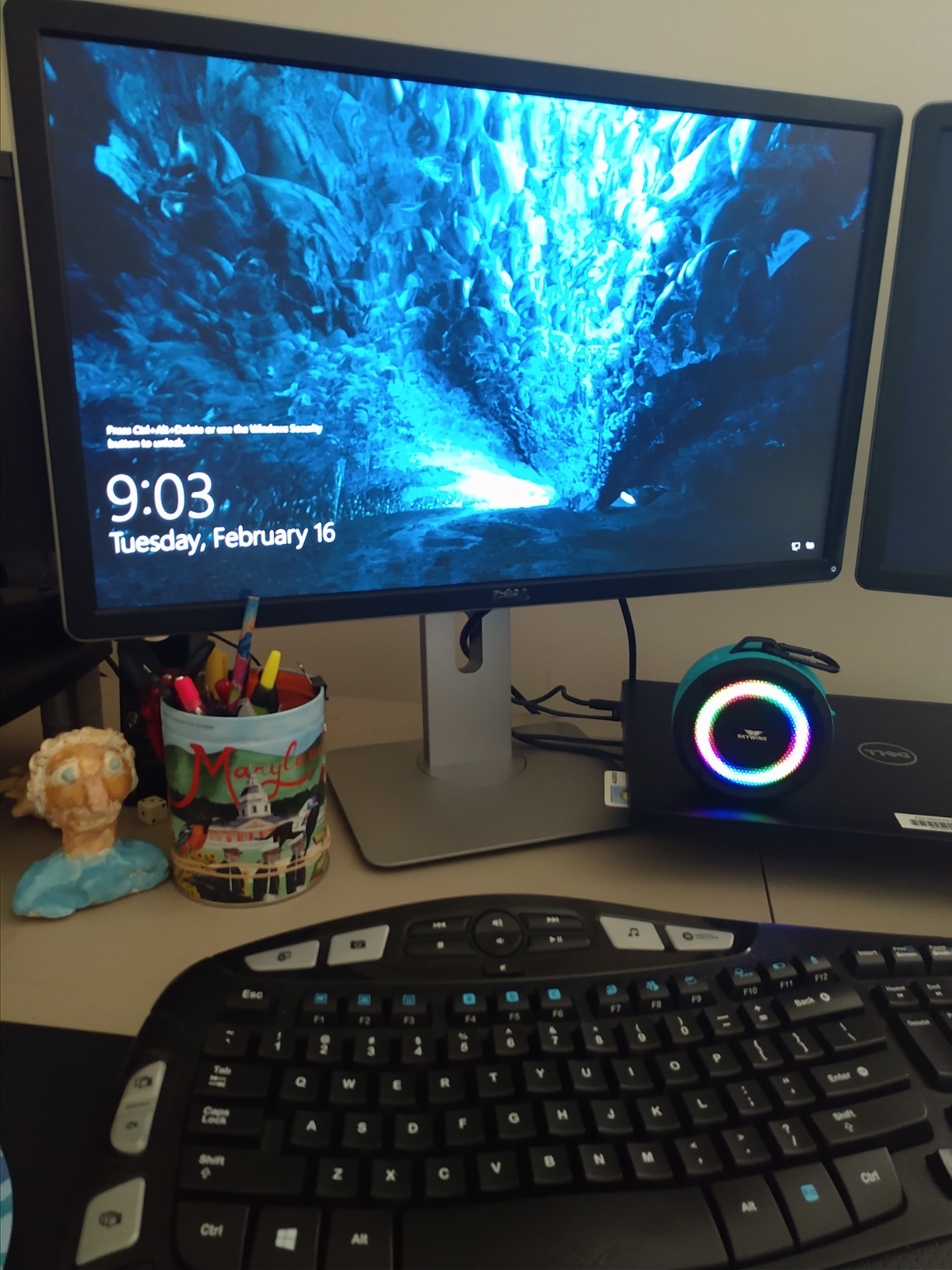 Shower Speaker, Certified IPX7 Waterproof, Portable Bluetooth Speaker with Suction Cup, Hook, Light, Stocking Stuffers, Premium Mini Outdoor Wireless Speaker, Ideal Gift for Christmas (Blue) customer photo 2