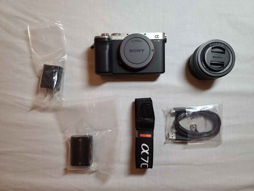 Sony Alpha 7C Full-Frame Compact Mirrorless Camera Kit - Silver (ILCE7CL/S) customer photo 1