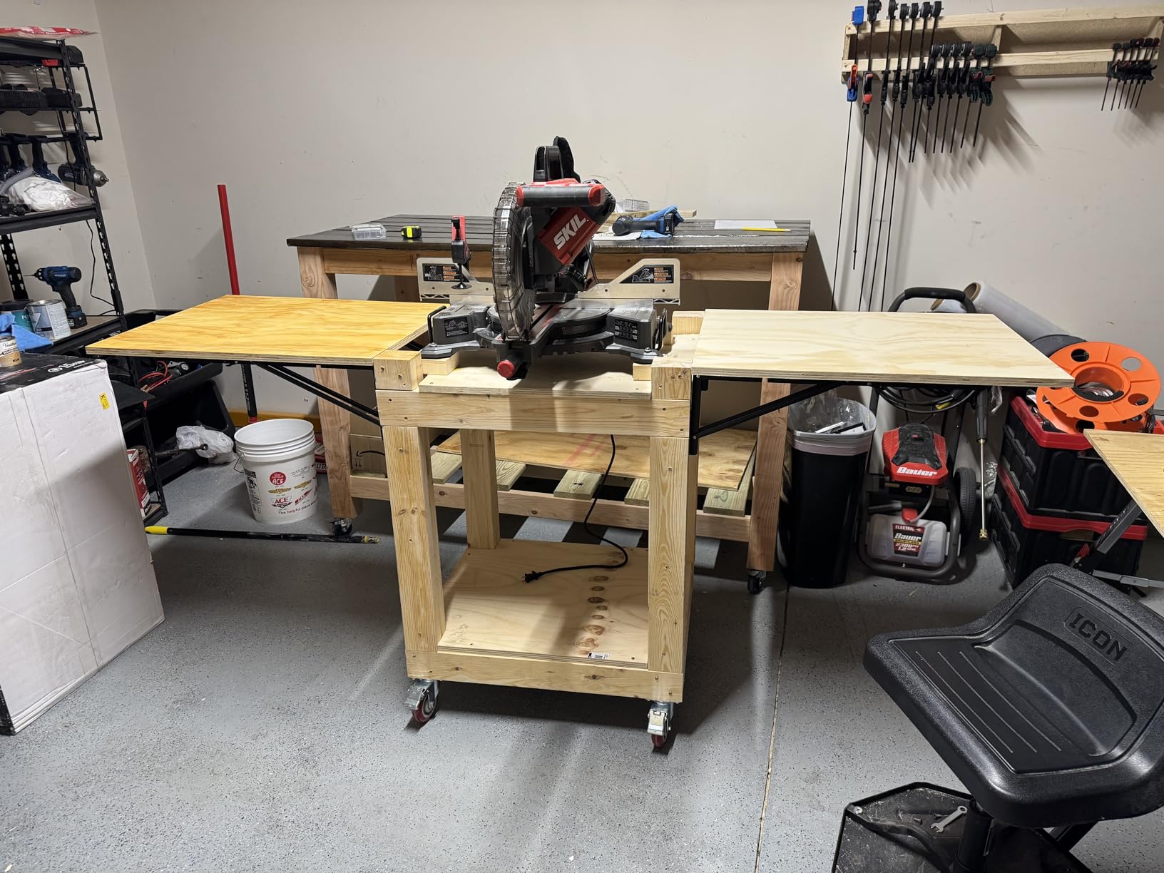 SKIL 10 Dual Bevel Sliding Compound Miter Saw-MS6305-00 customer photo 2