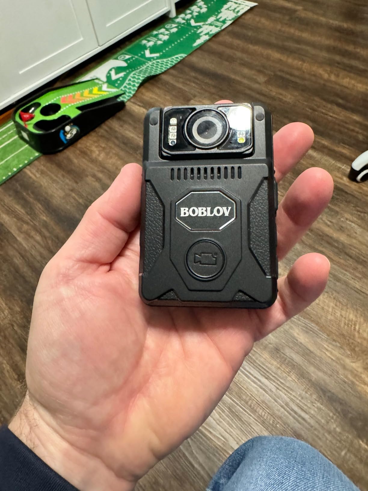 M7 256G Body Camera with 180 Rotatable Lens, 4000mAh Battery with GPS Body Cam, Last 14 Hours Video Recording, Police Body Worn Cam for Daily Shooting, Patrol, Police (256GB) customer photo 1